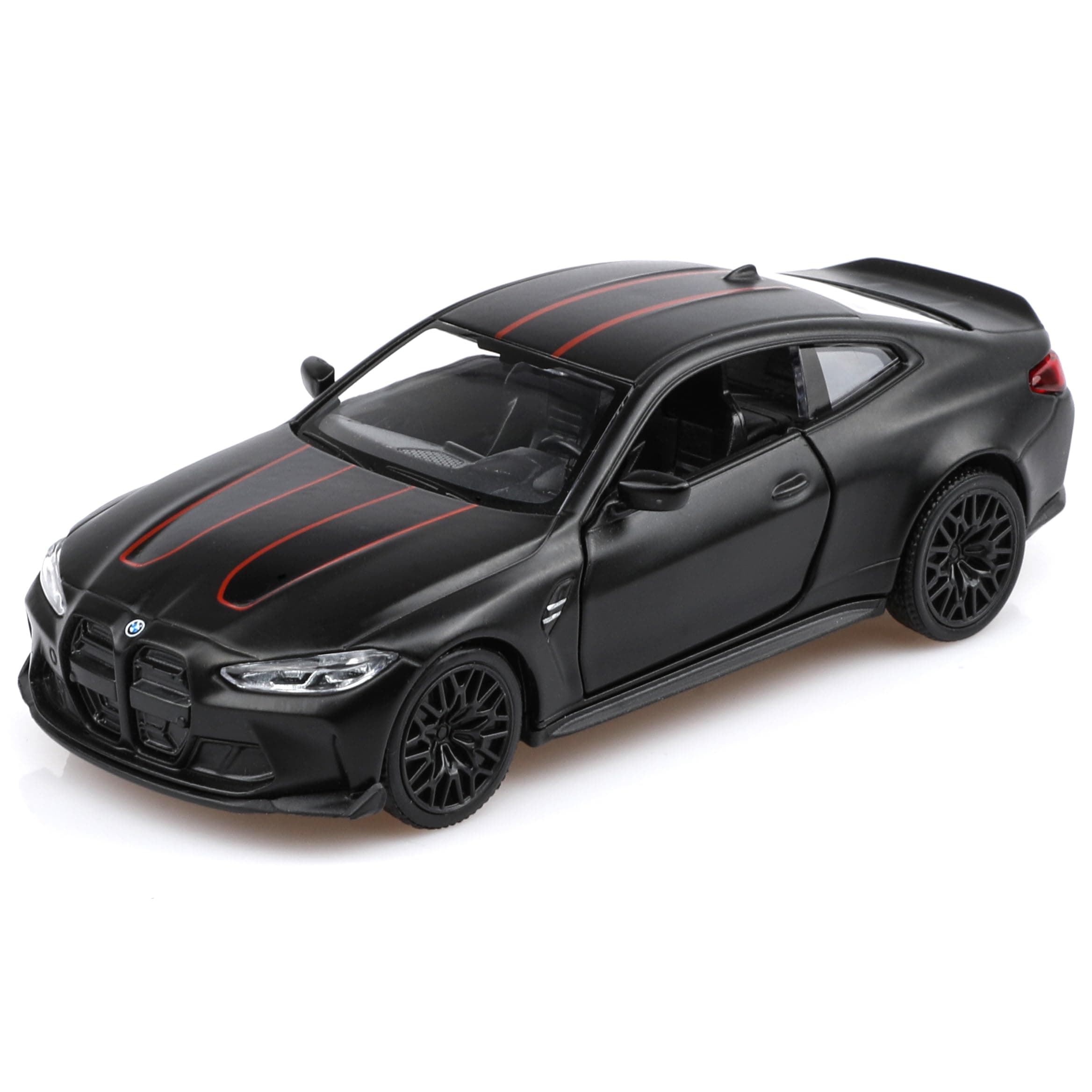 TOKAXI 1/36 Scale BMW M4 Diecast Model Cars,Pull Back Vehicles BMW Toy Cars,Cars Gifts for Boys Girls(Black)