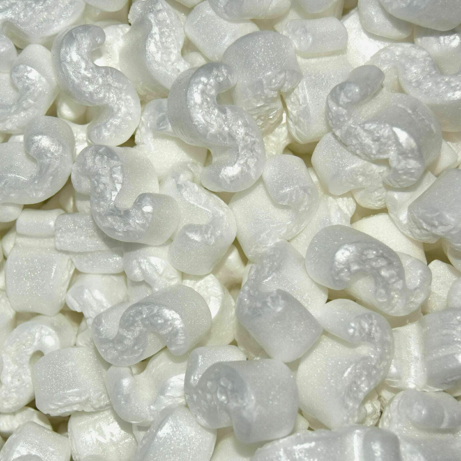 1 Cubic Foot (Cu Ft) Loose Fill Packing Peanuts Polystyrene Chips