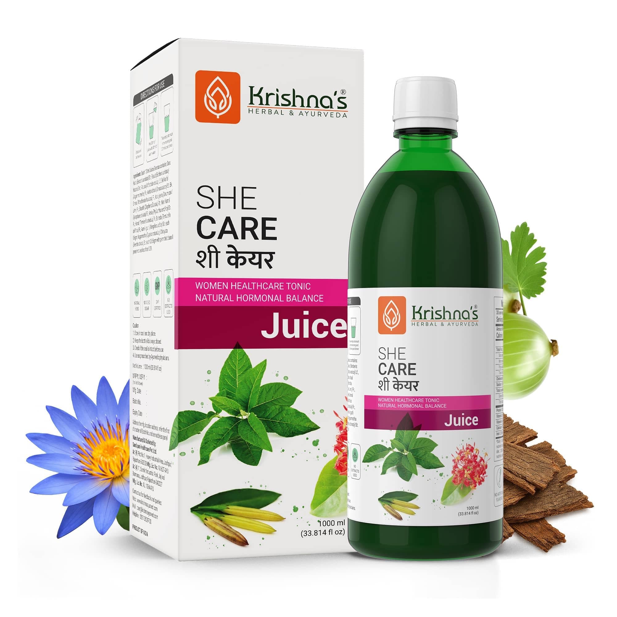 Krishna's She Care Juice 1000 ml