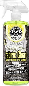 Chemical Guys Foaming Citrus Fabric Clean Carpet & Upholstery Cleaner, Ready to Use, Sprayable (for Carpets, Seats & Floor Mats), Safe for Cars, Home, Office, & More, 32 fl oz, Citrus Scent