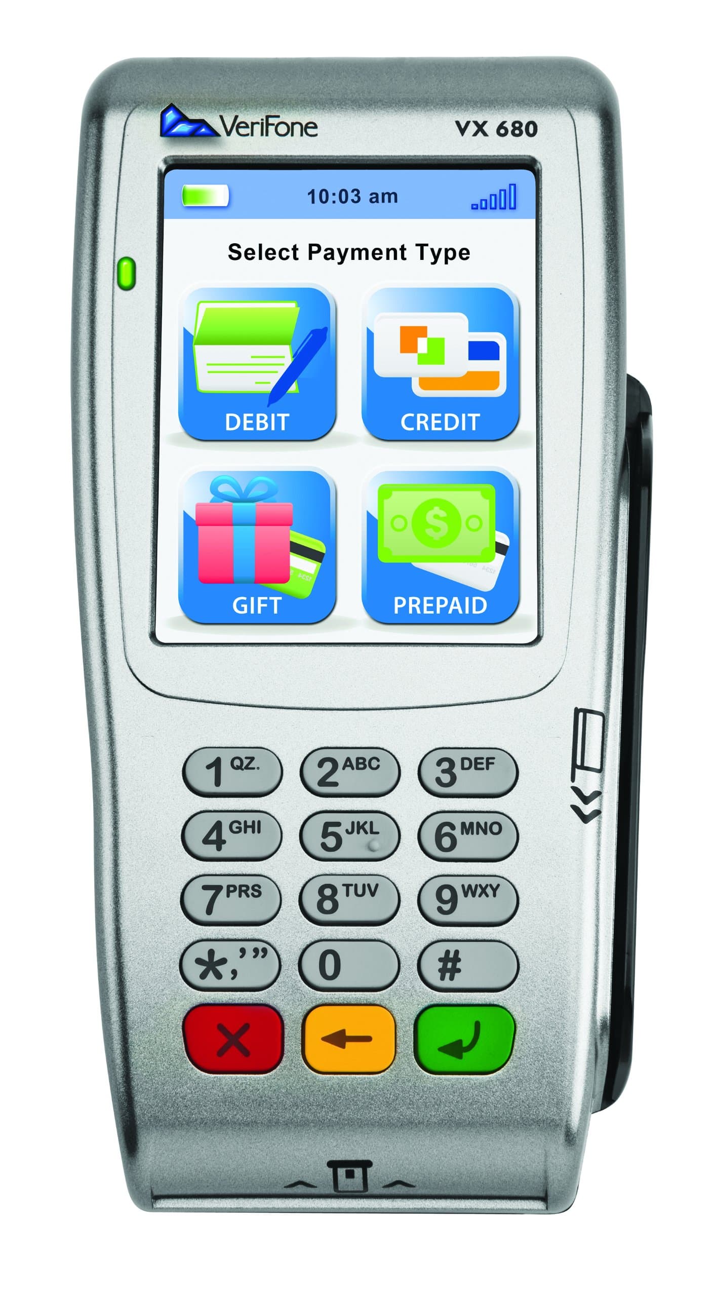 VeriFone vx680 Wireless GPRS Terminal- with Smart Card Reader and Contactless