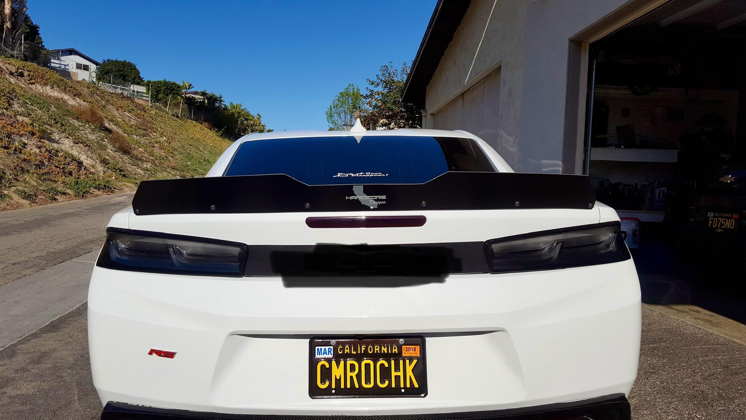 Wicker Bill Compatible with Camaro 6TH GEN RS Hardcore 2016-22 Made in USA!