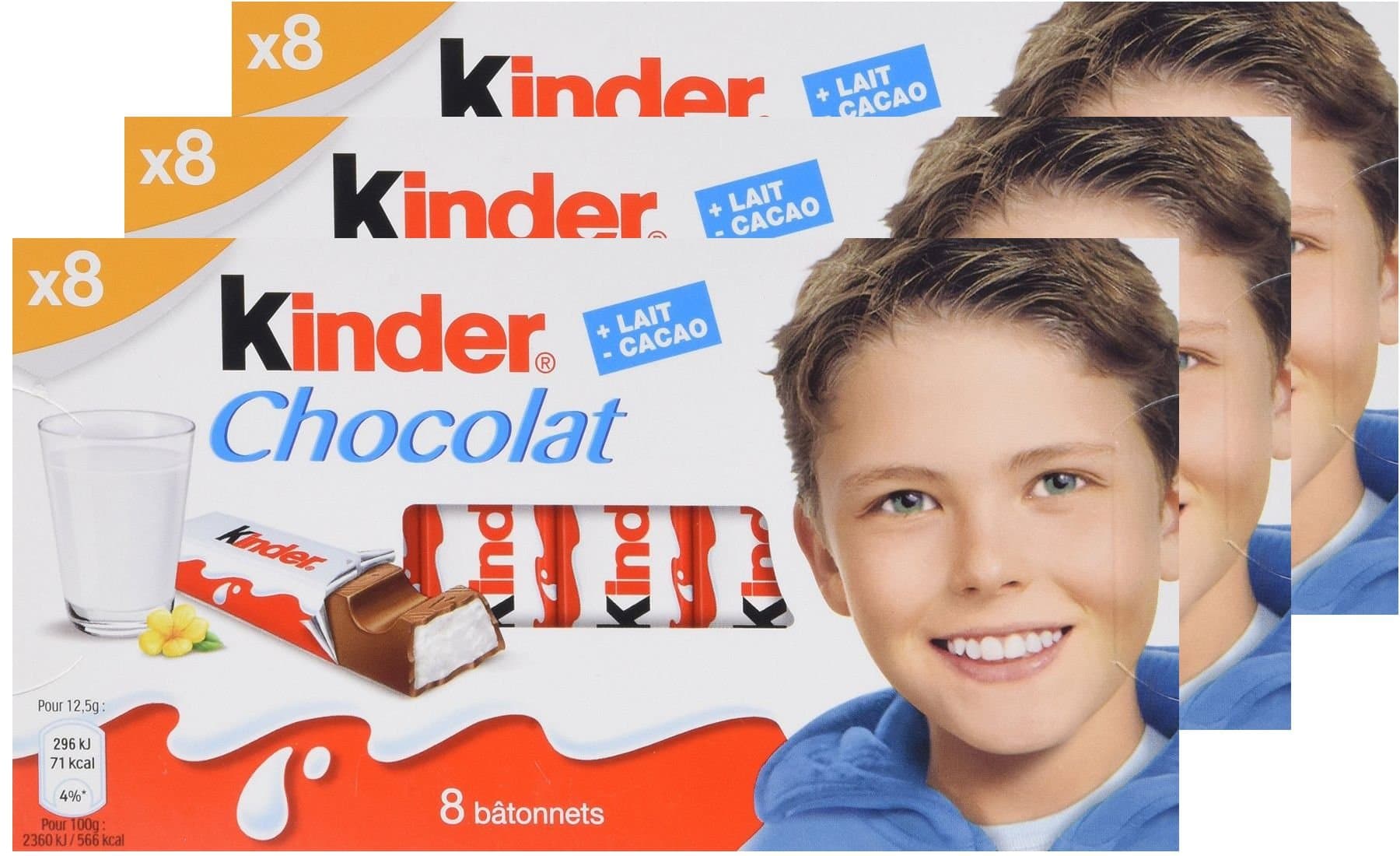 Kinder Chocolate 100G - Pack of 3