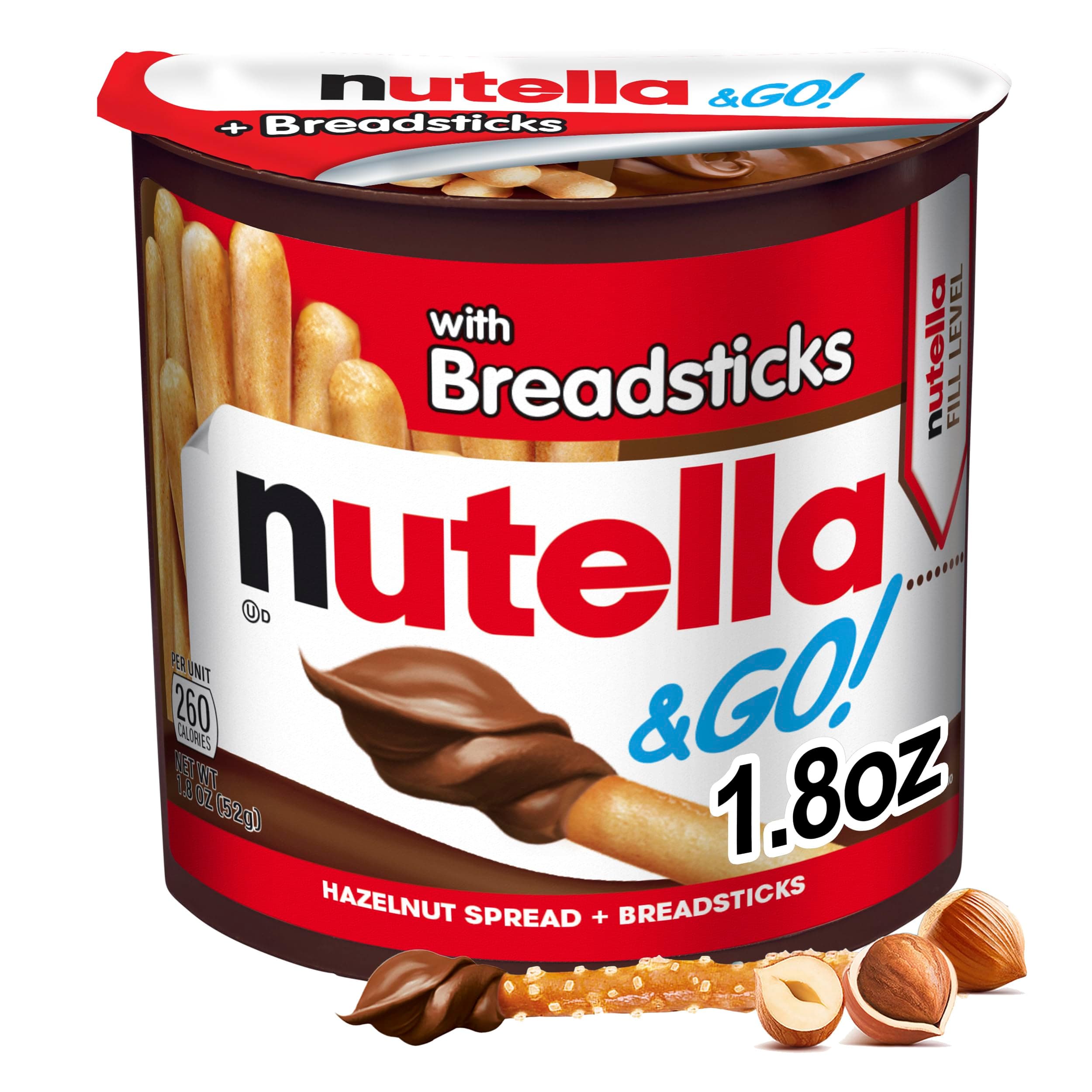 Nutella & Go with Breadsticks, 52 g