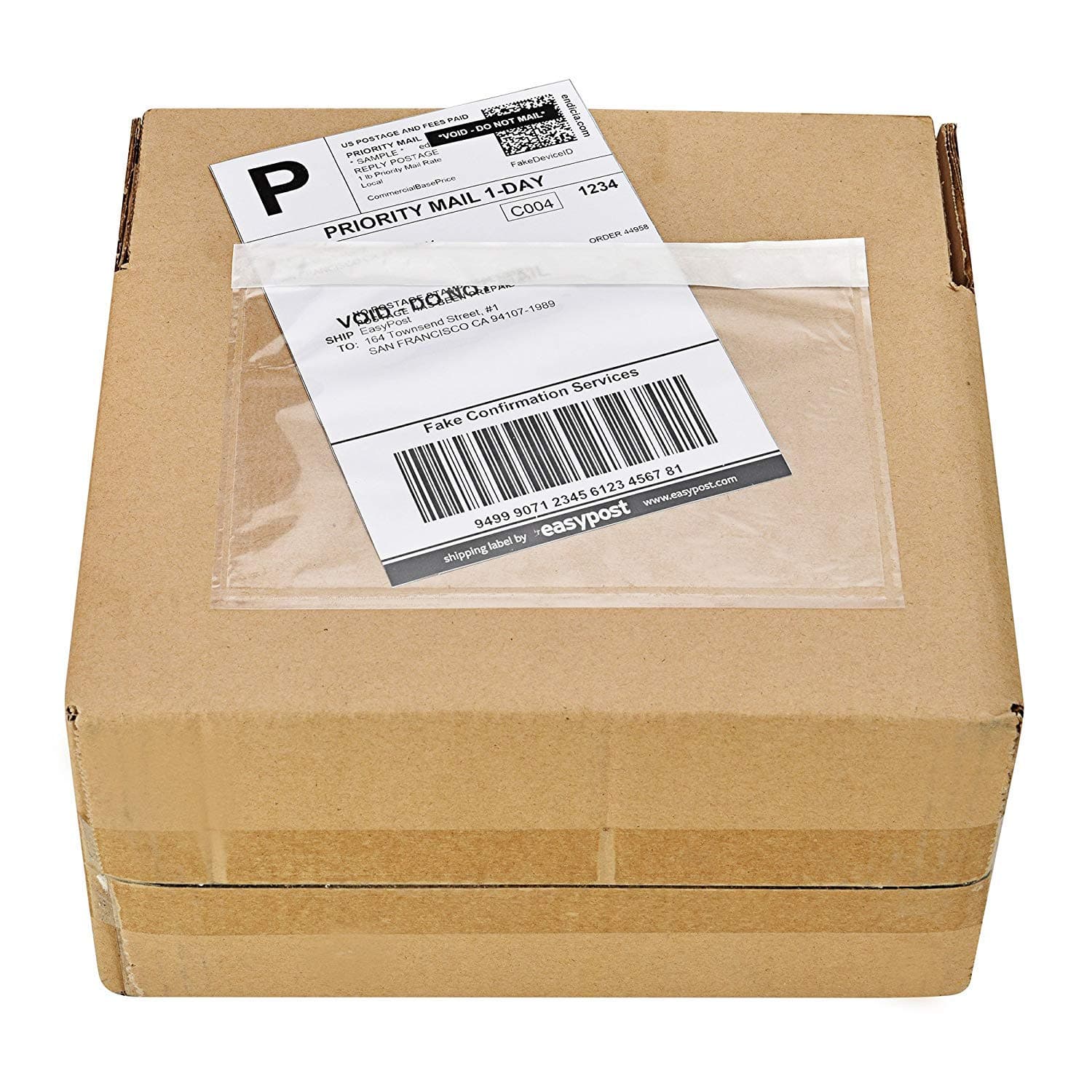 9527 Product 500 Pack 6x9 Clear Self Seal Top Loading Mailing Bags