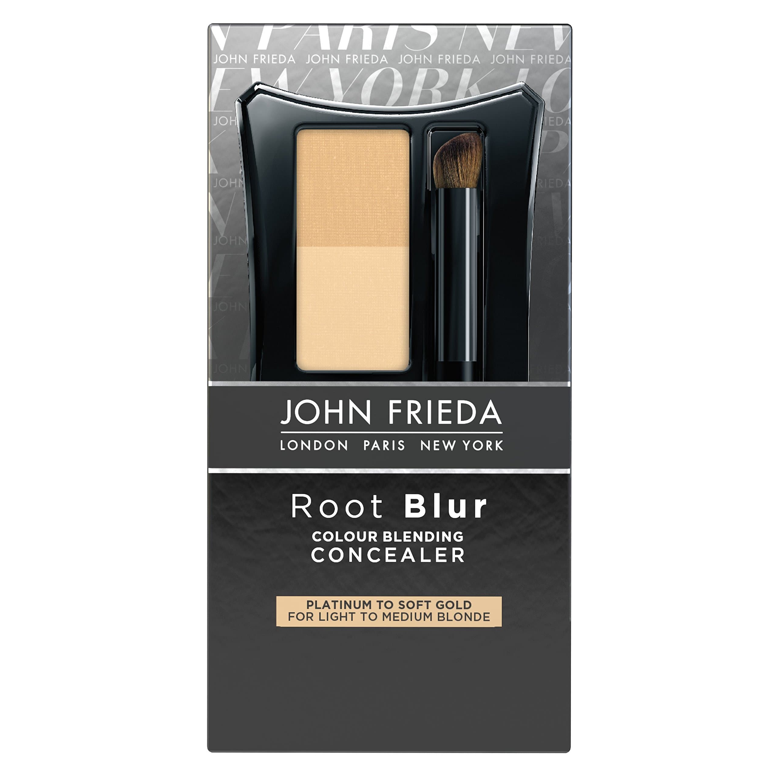 John Frieda Root Blur Colour Blending Concealer Platinum to Soft Gold