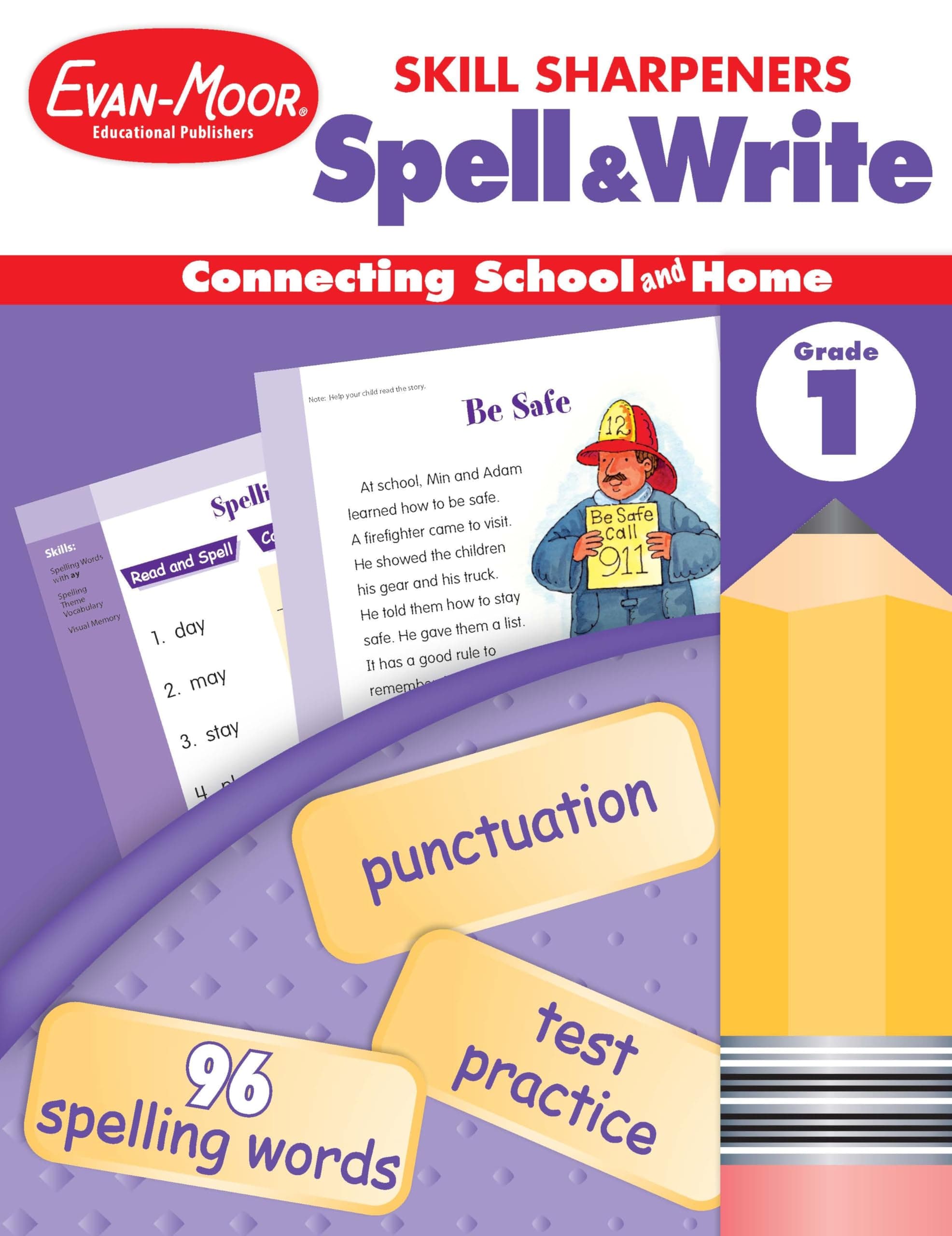 Skill Sharpeners Spell & Write Grade 1 - Paperback