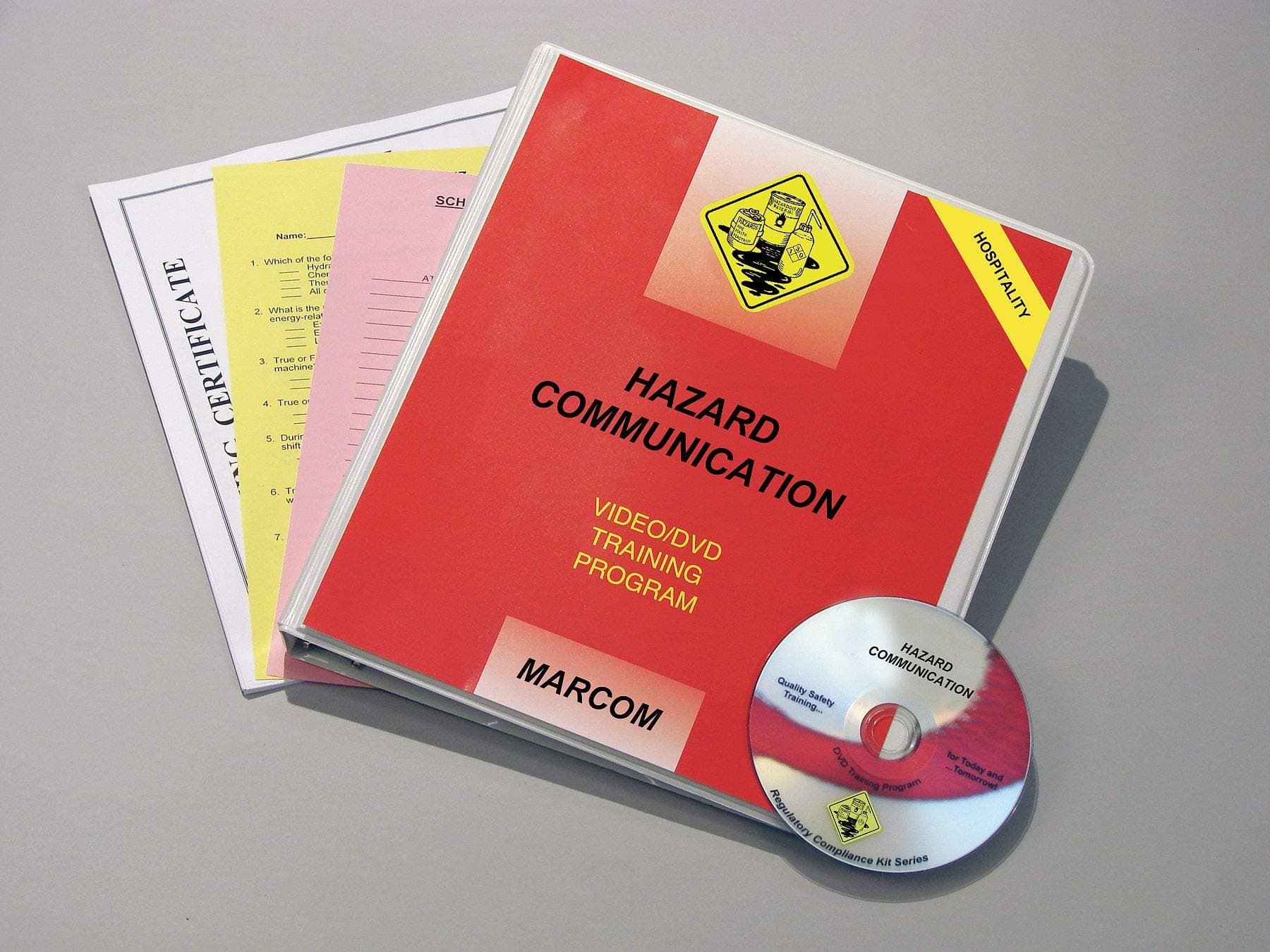 Marcom Group V0001709SO Hazcom Hospitality, DVD Training, Spanish