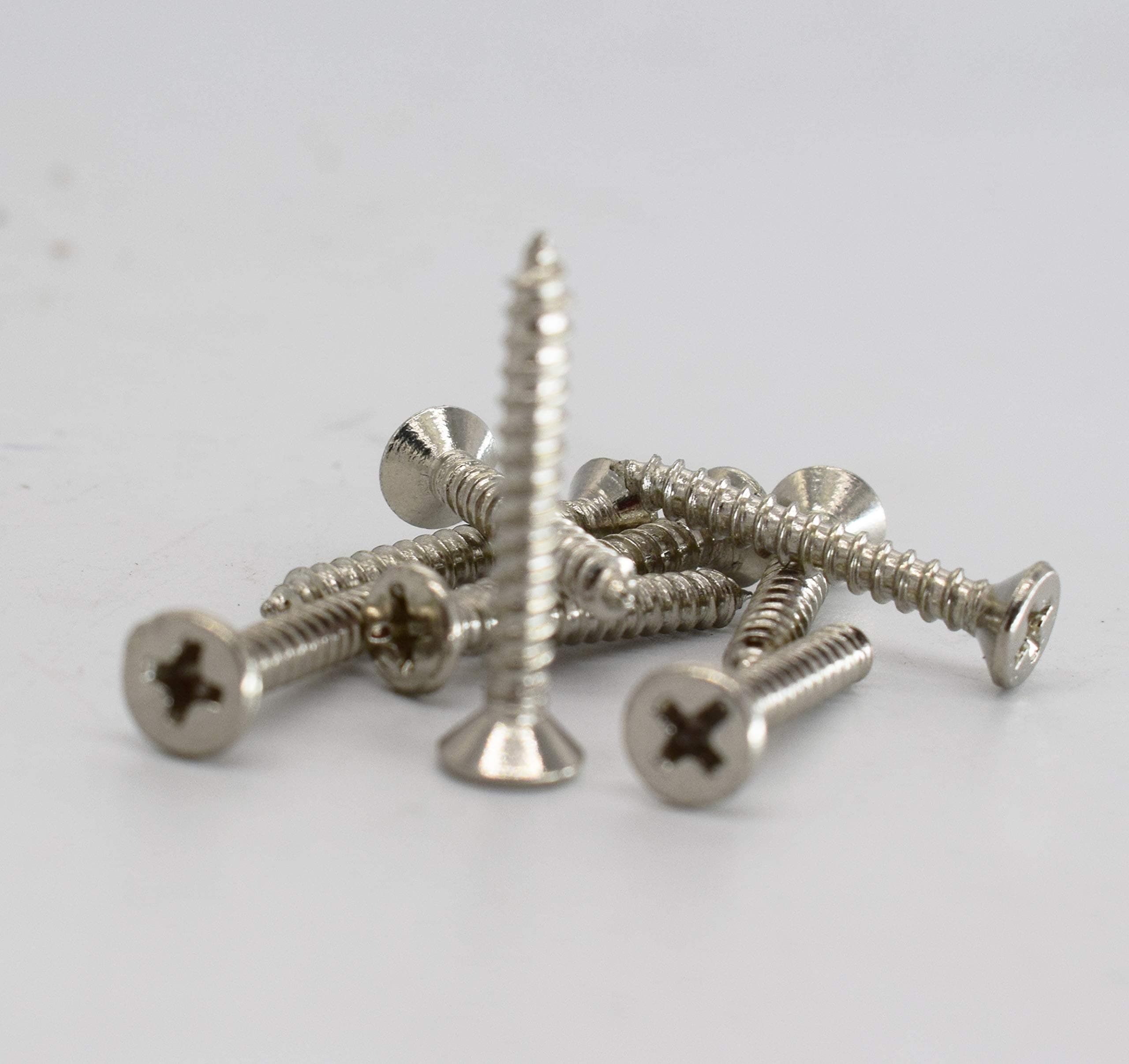 RAB Screw (PHP) Iron Material, Drywall Screws for Fixing Wood, Plywood, Pasteboards (Code:- PHP CP Drywall, Size:- 25 X 6MM, Finish:- CP, 1 Packet of 1000 PCS)