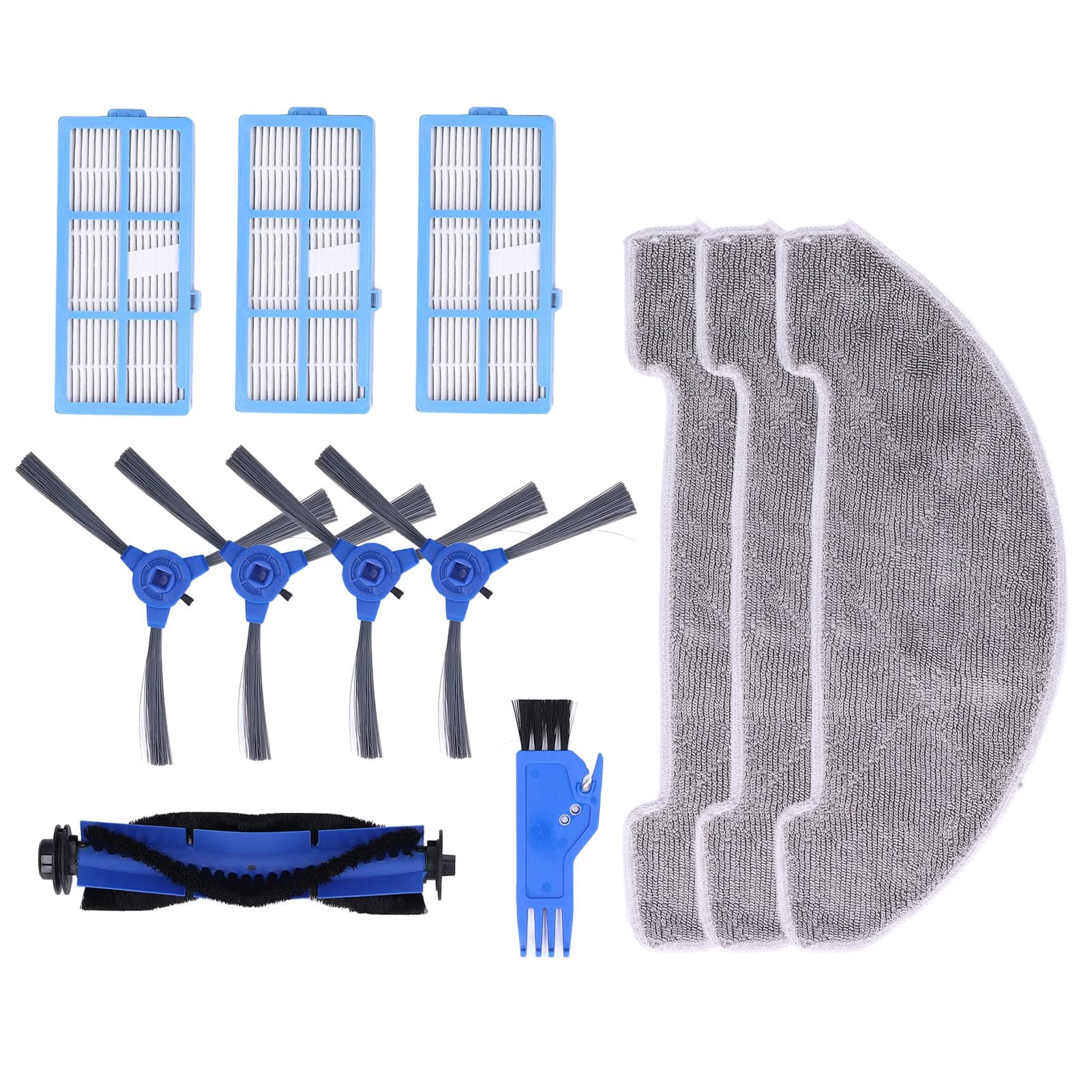 Robotic Vacuum Cleaner Kit, Material Dustproof Efficiency Robotic Sweeping Kit for Proscenic 850T