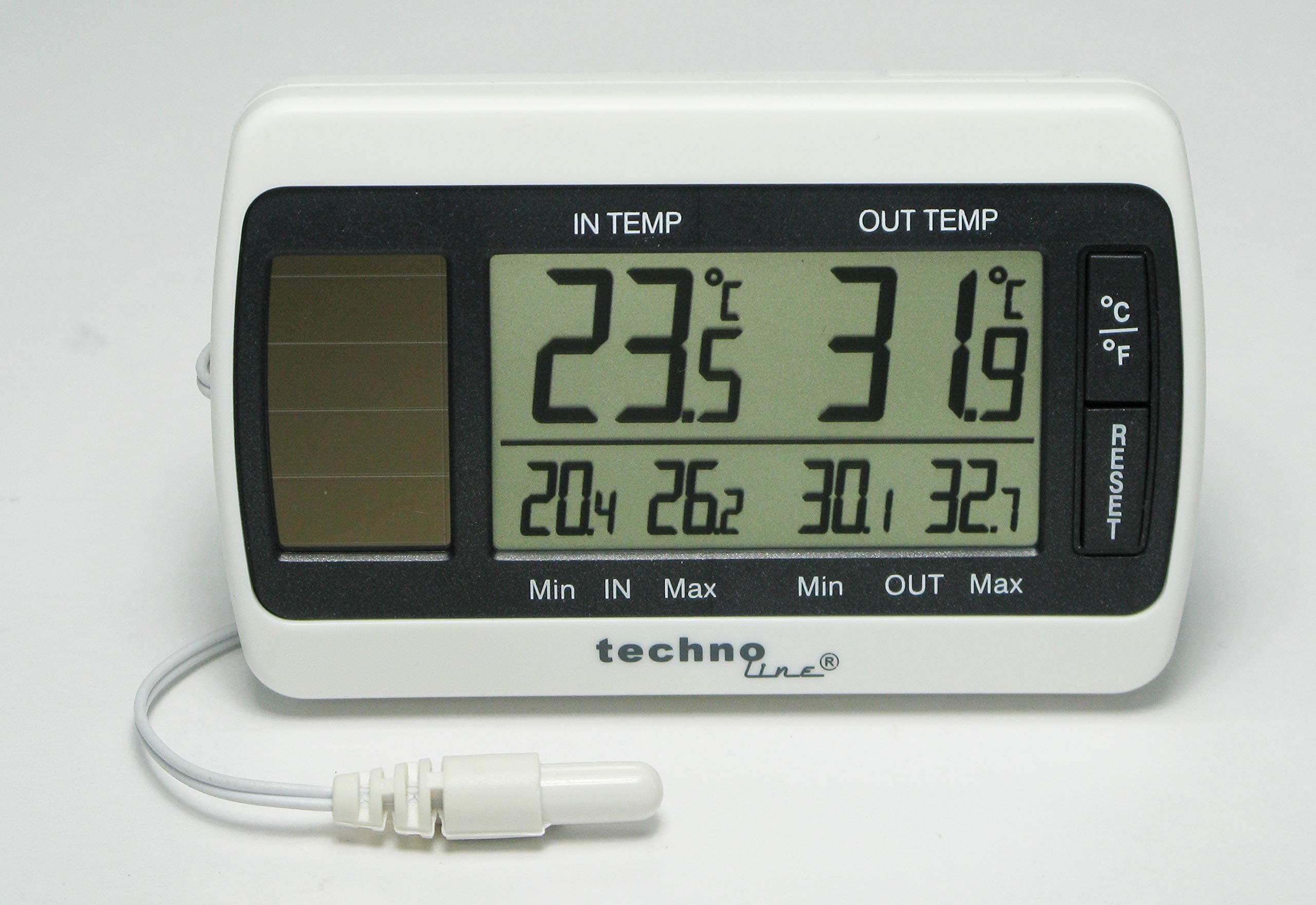 Technoline Smart Effects WS 7008 Indoor and Outdoor Temperature Display in C/F