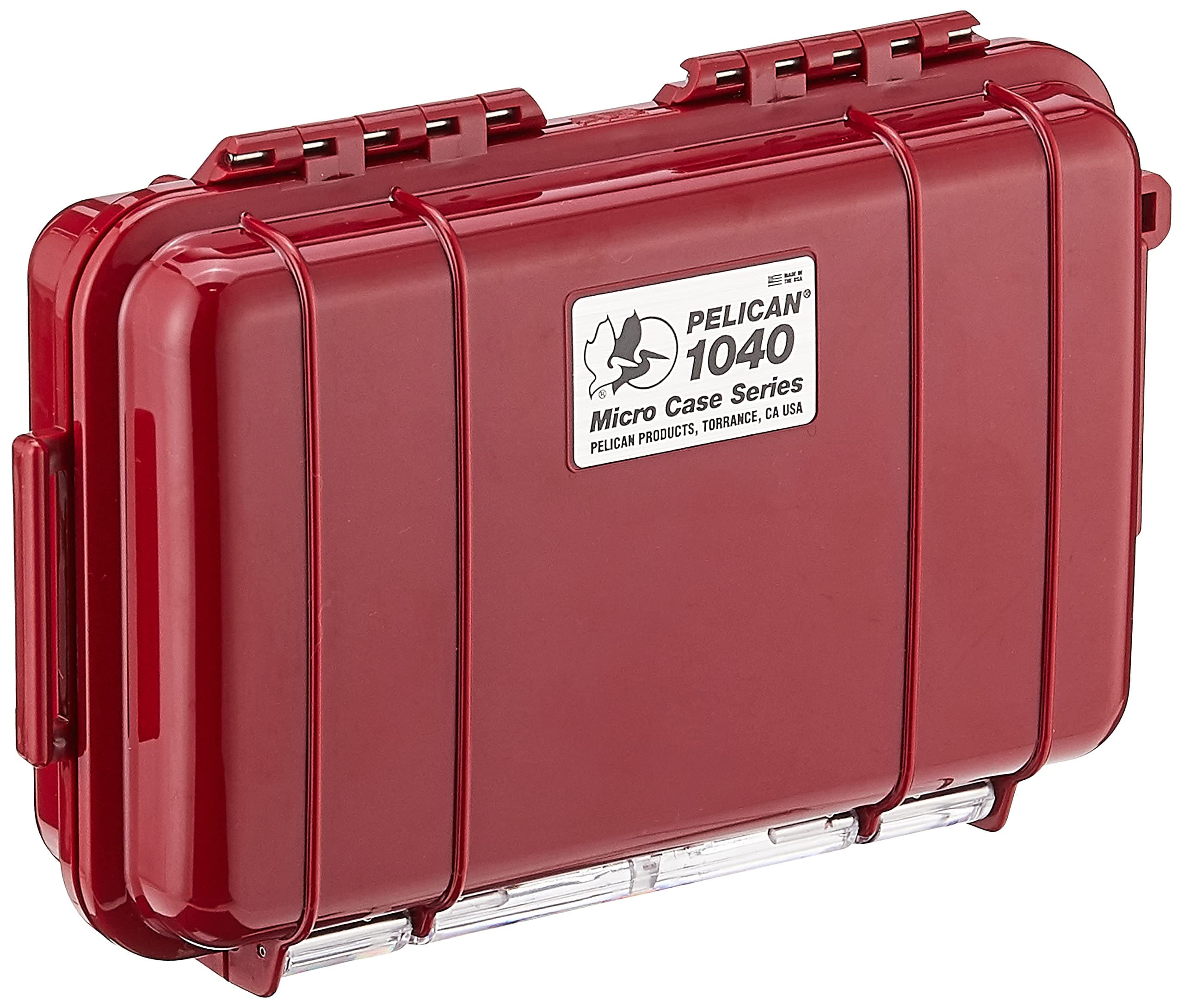 Pelican 1040 Micro Case (Solid Red)