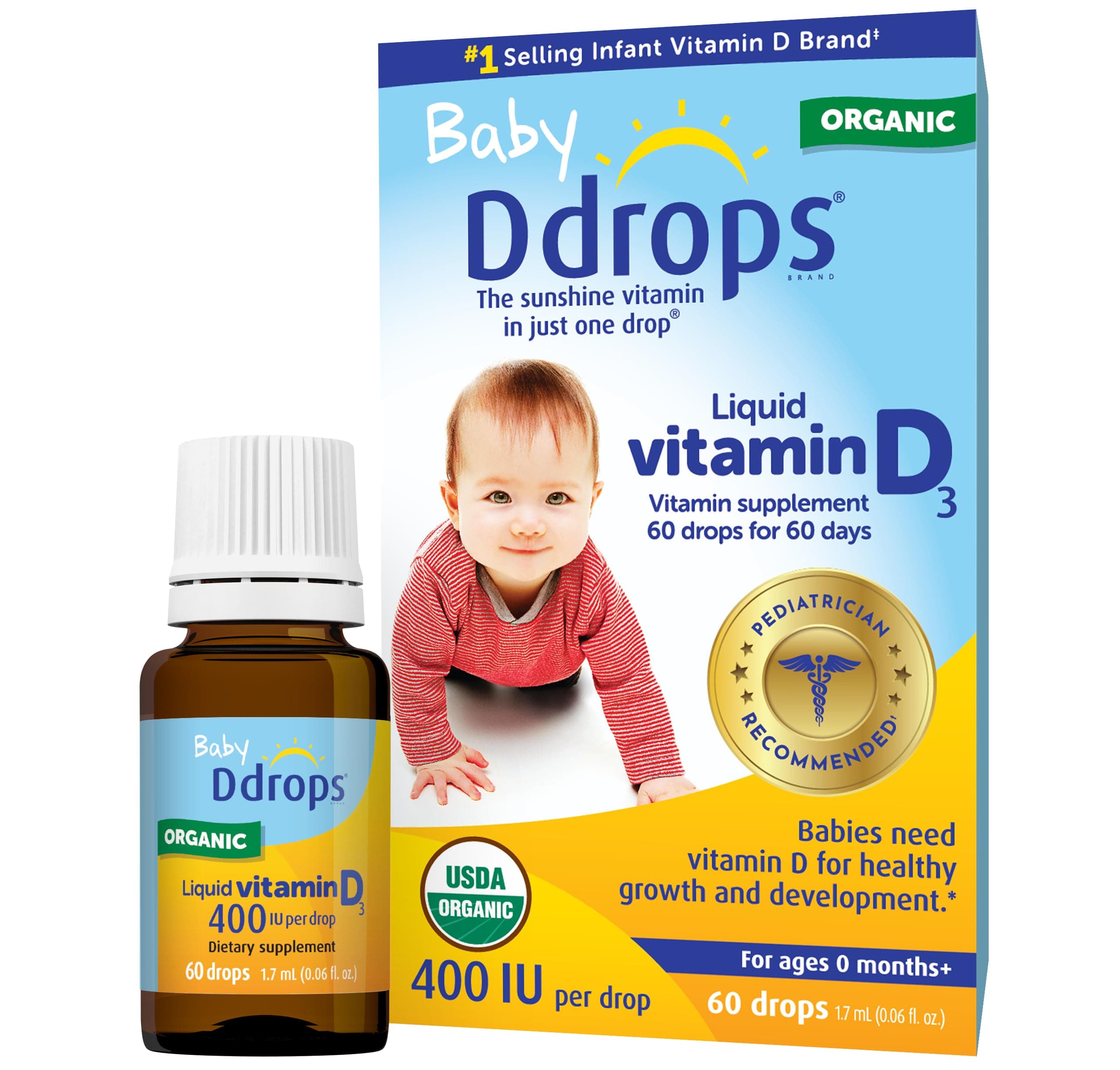 Baby Ddrops® 400 IU 60 drops
