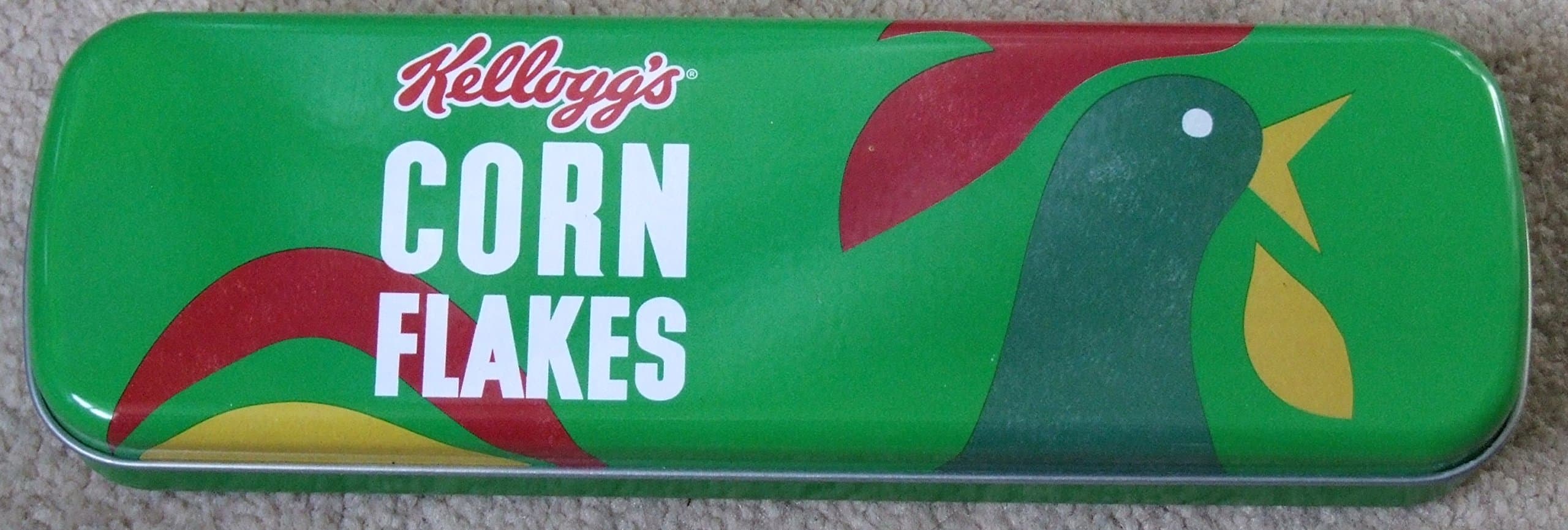 KELLOGG'S CORN FLAKES - PENCIL/PEN TIN