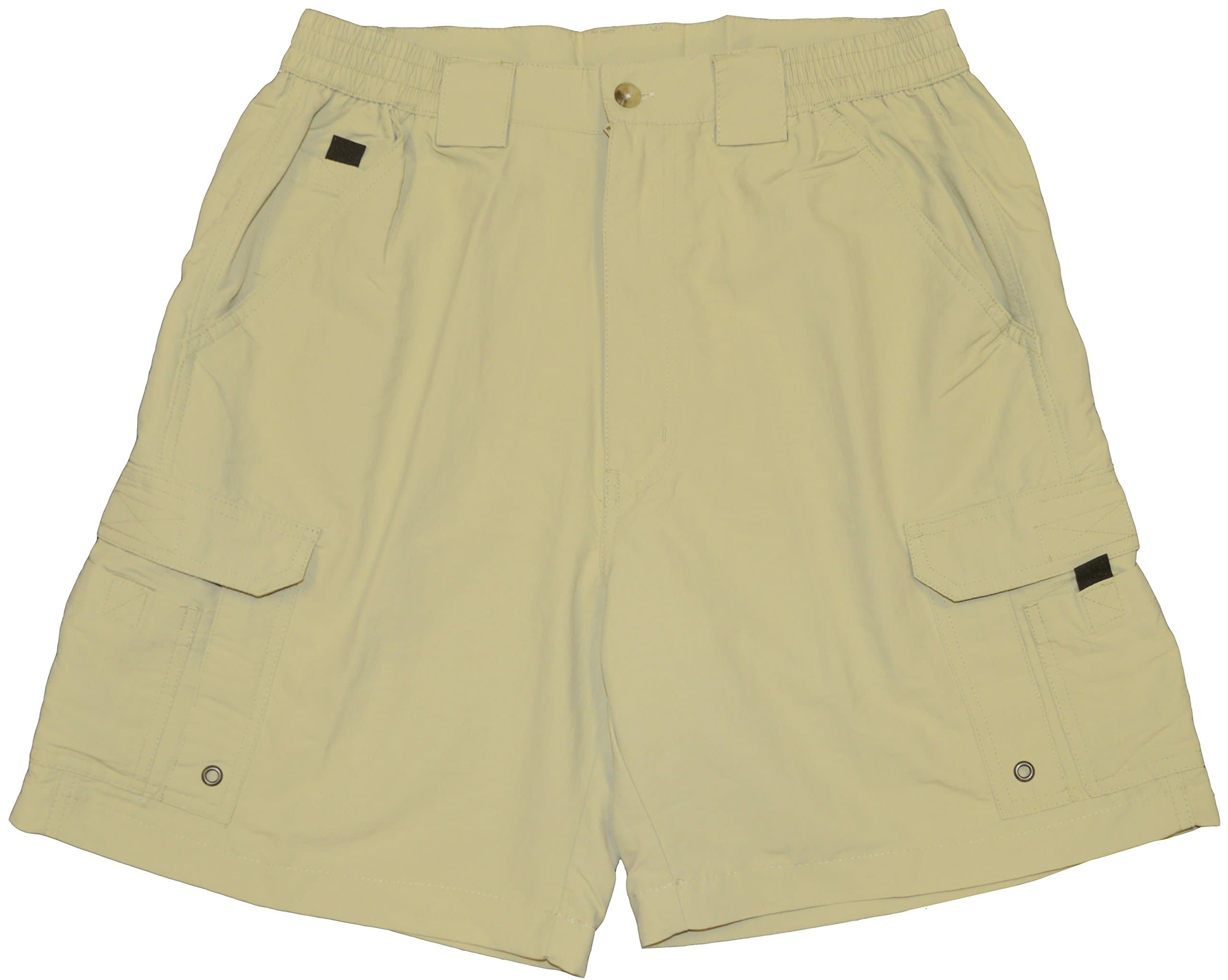 Bluewater Beach Men's Quickdry 9 Pocket Cargo Short