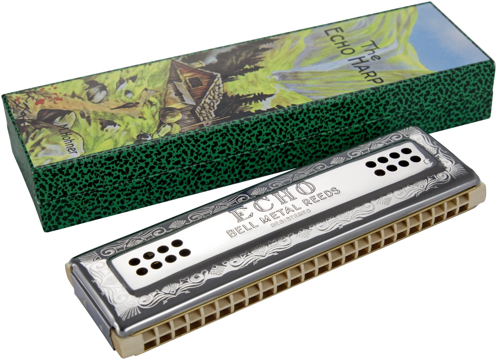 M569633 Echo Harp 96 C/G Harmonica
