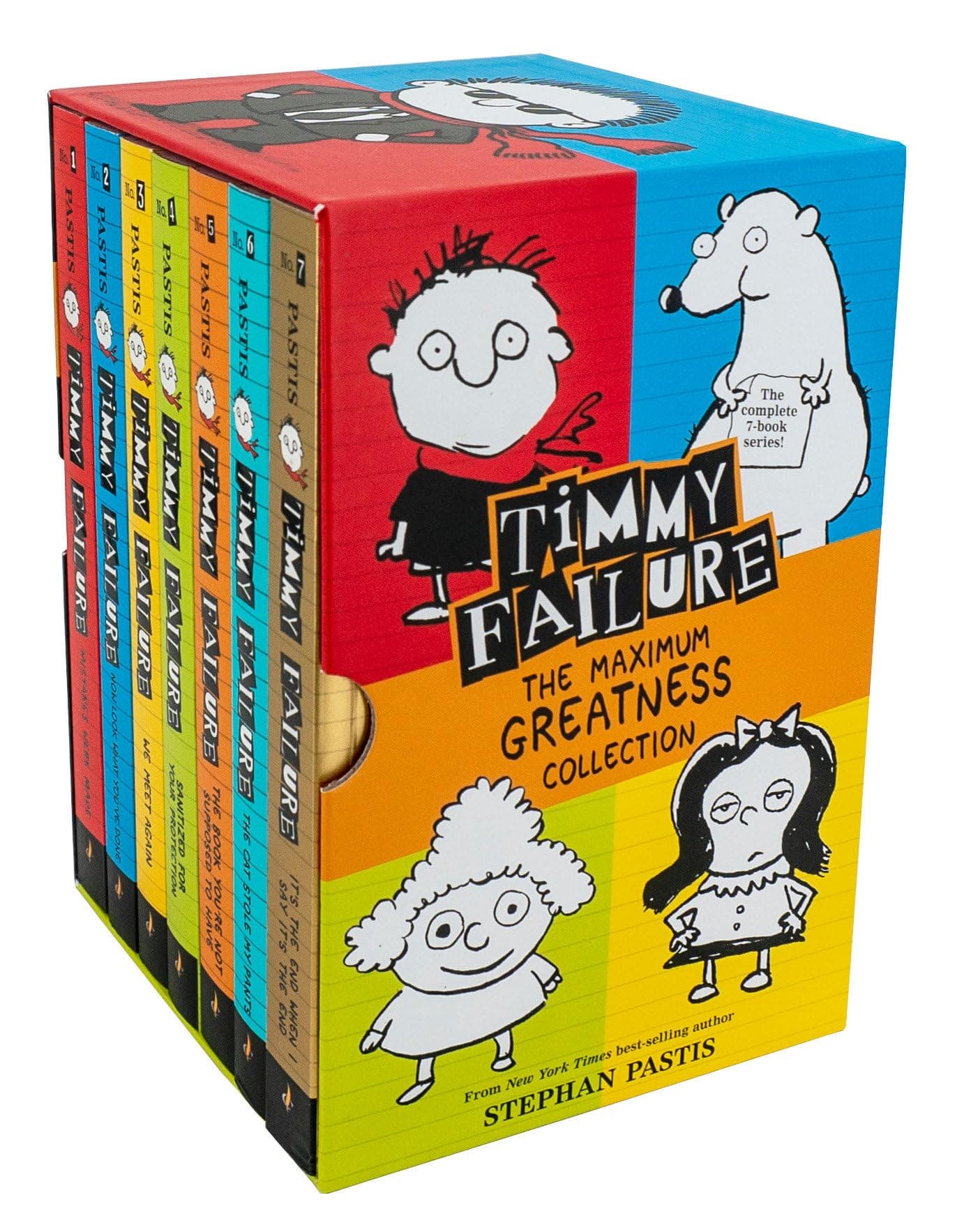 Timmy Failure: The Maximum Greatness Collection: Books 1-7 (Complete Box Set)
