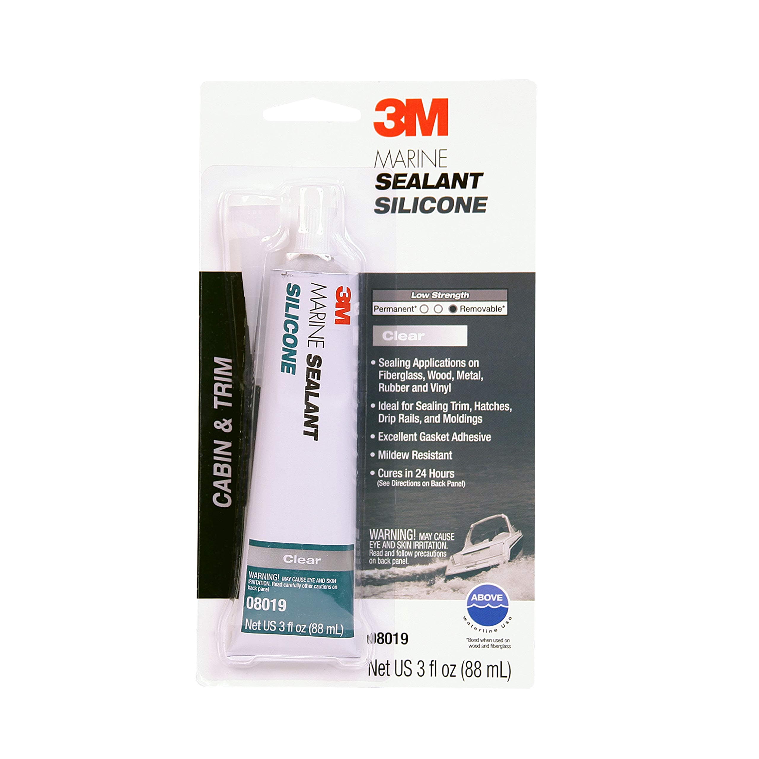 3M Marine Grade Silicone Sealant White