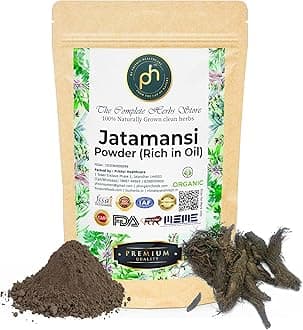Jatamansi Roots Powder 100gm Rich in Oil | Nardostachys Jatamansi | Spikenard | Musk Root | Nard Indian (Dried) for Skin and Hair Care