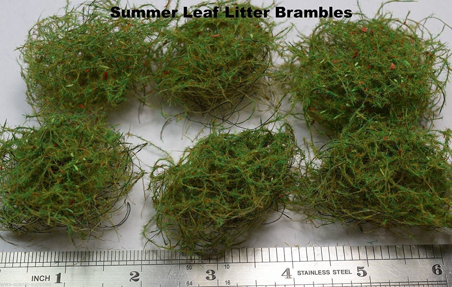 WWSSummer Brambles Flock Static Grass Hornby Peco Railway Scenery