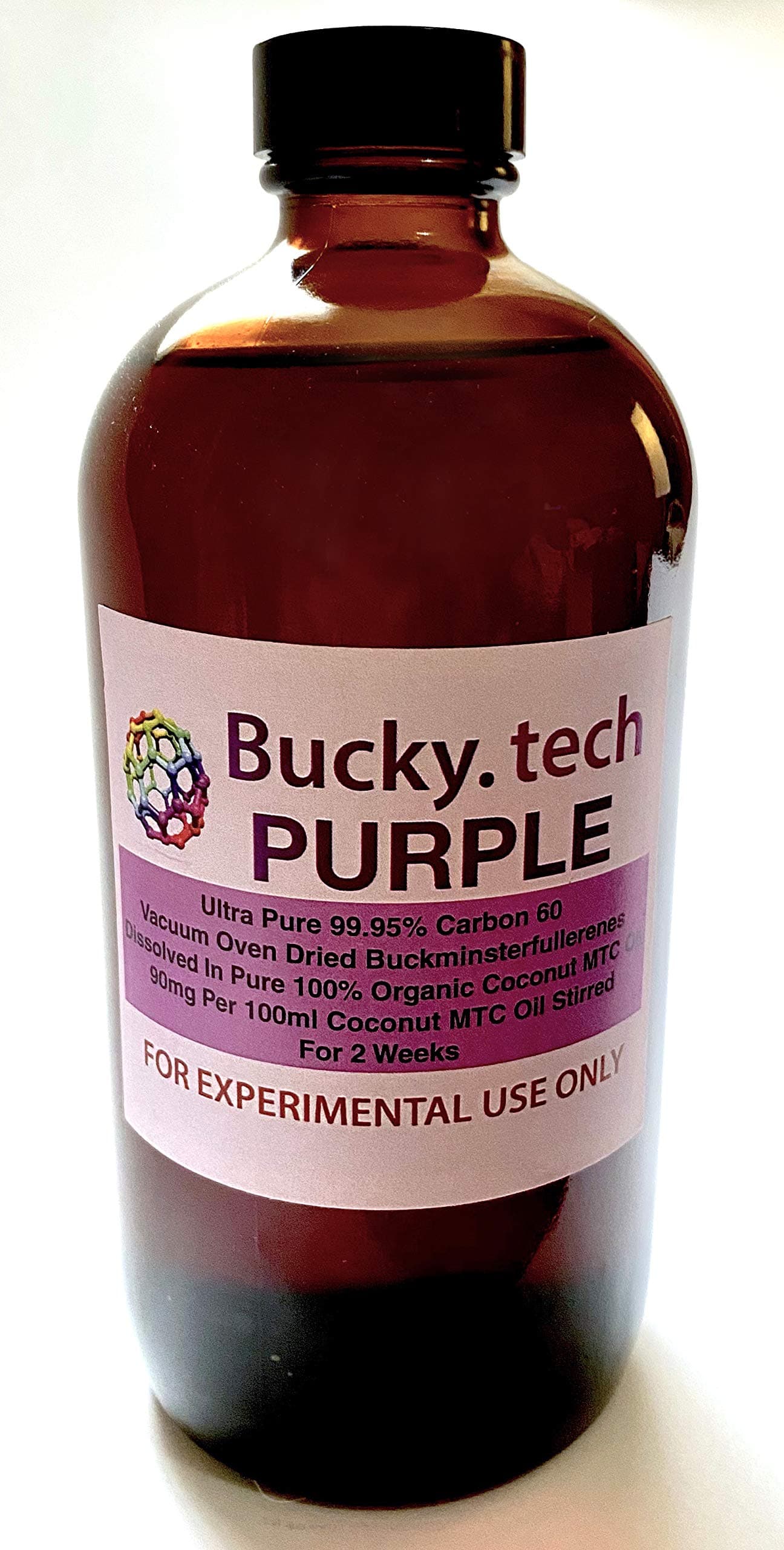 C60 BuckyTech 240ml 8oz in Olive Oil