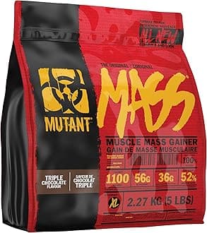 Mutant Mass Muscle Mass Gainer - 2.27 kg (Triple Chocolate)