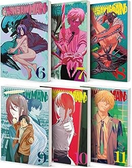 Chainsaw Man Vol. 6-11 Collection 6 Book Bundle Set