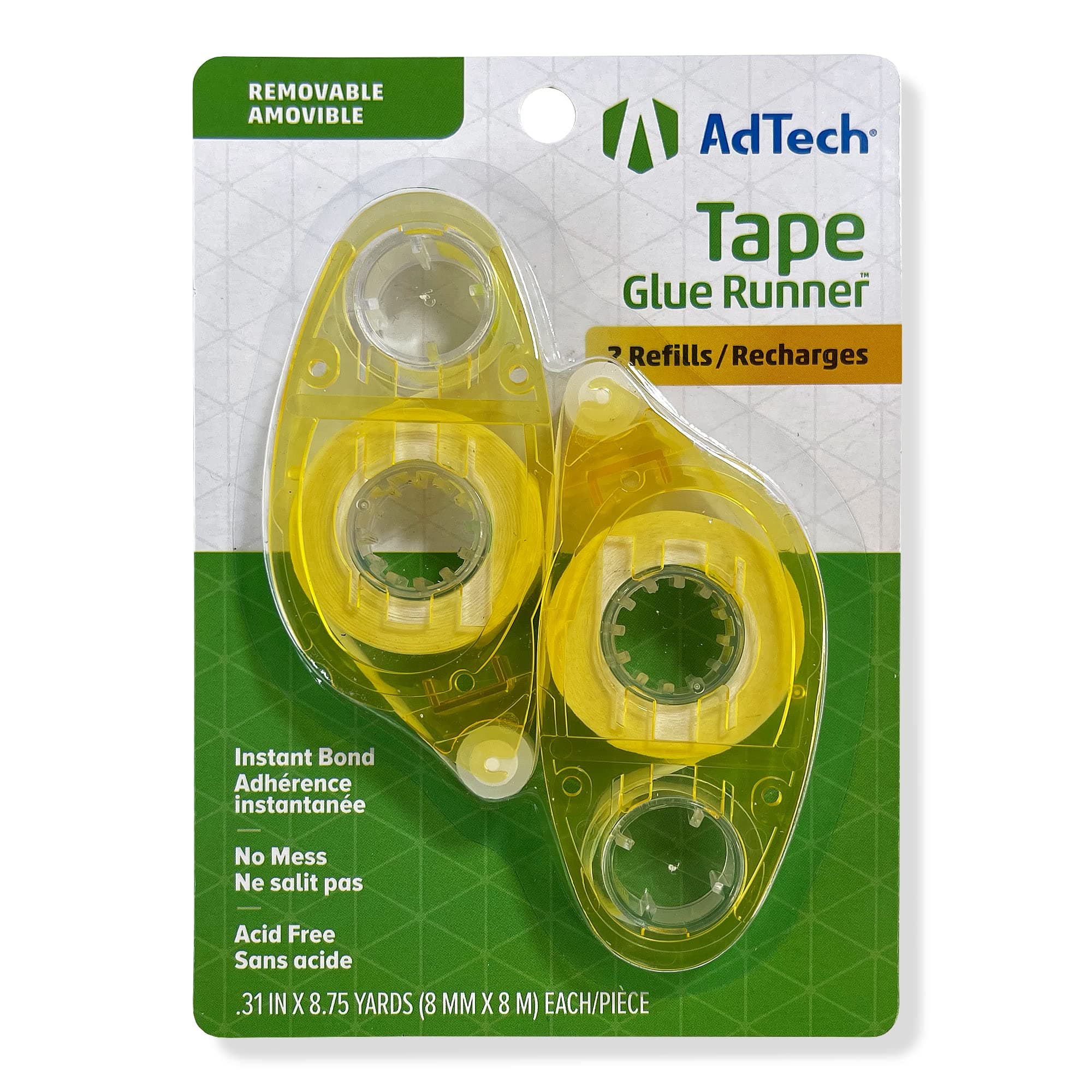 AdtechRemovable Crafter's Tape Refill Glue Runner.31 in x 8.75 yds
