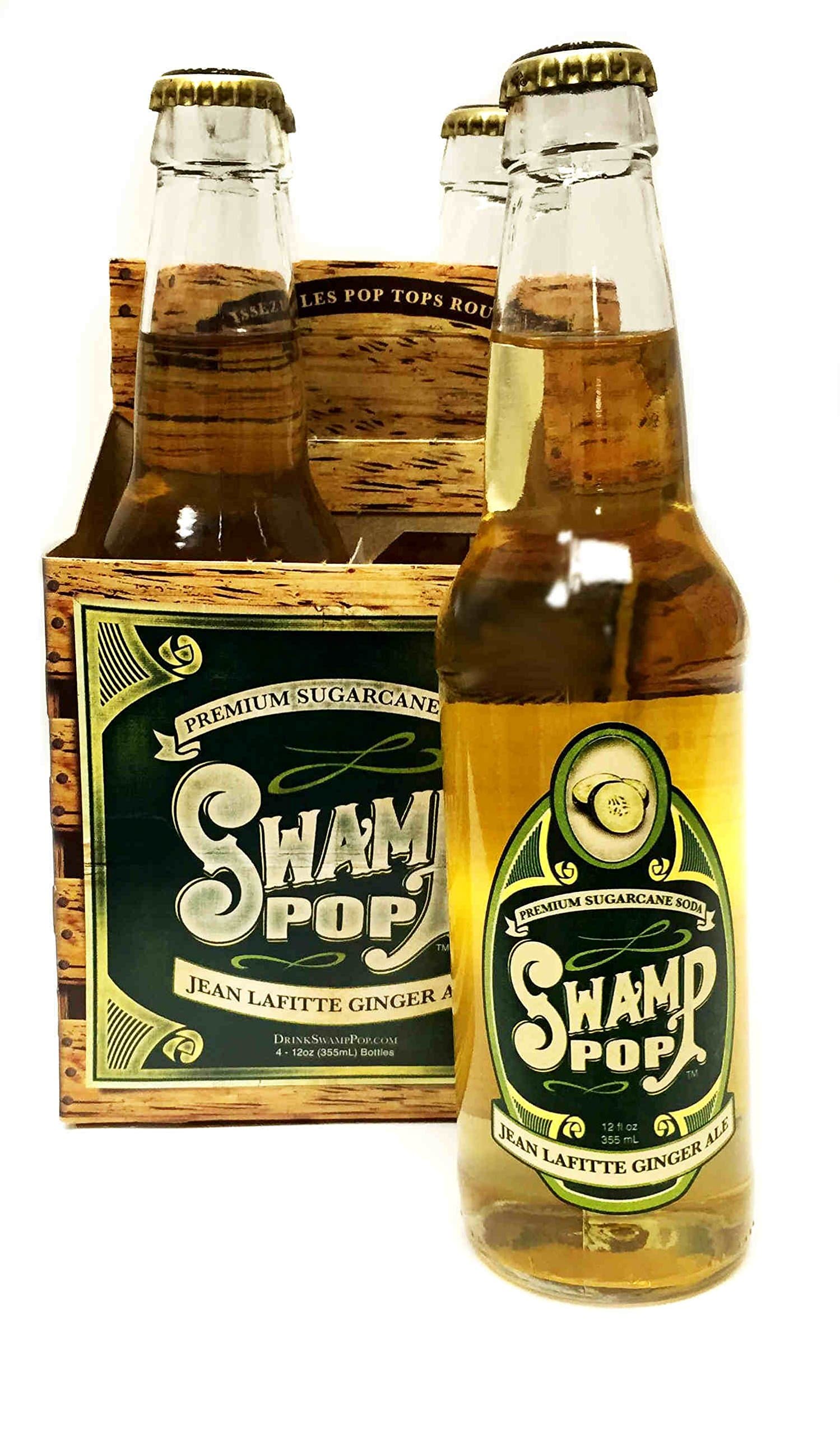 Swamp Pop Jean Lafitte Ginger Ale (12 Bottles)