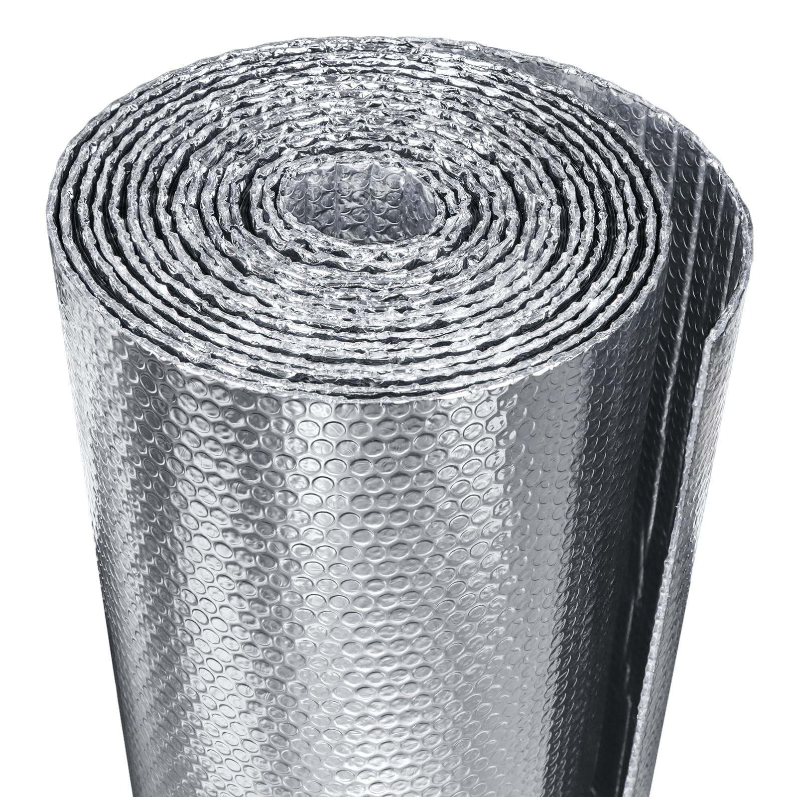Bubble Reflective Insulation Roll To Window For Winter, Double Side Aluminum Foil Keep Heat,59"X 99" Thermal Shield,Rv Insulation.