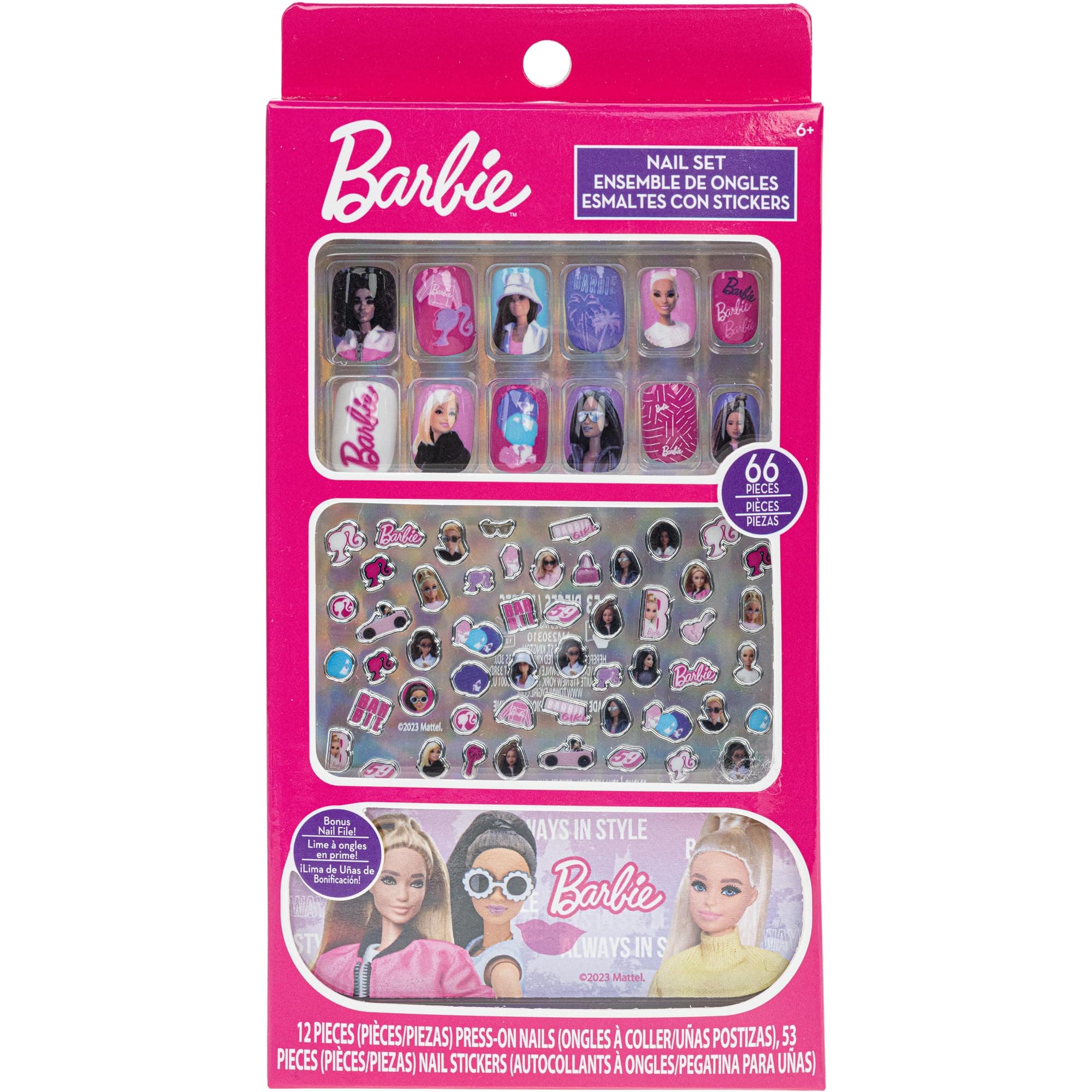 Barbie Nail Art Set in Box