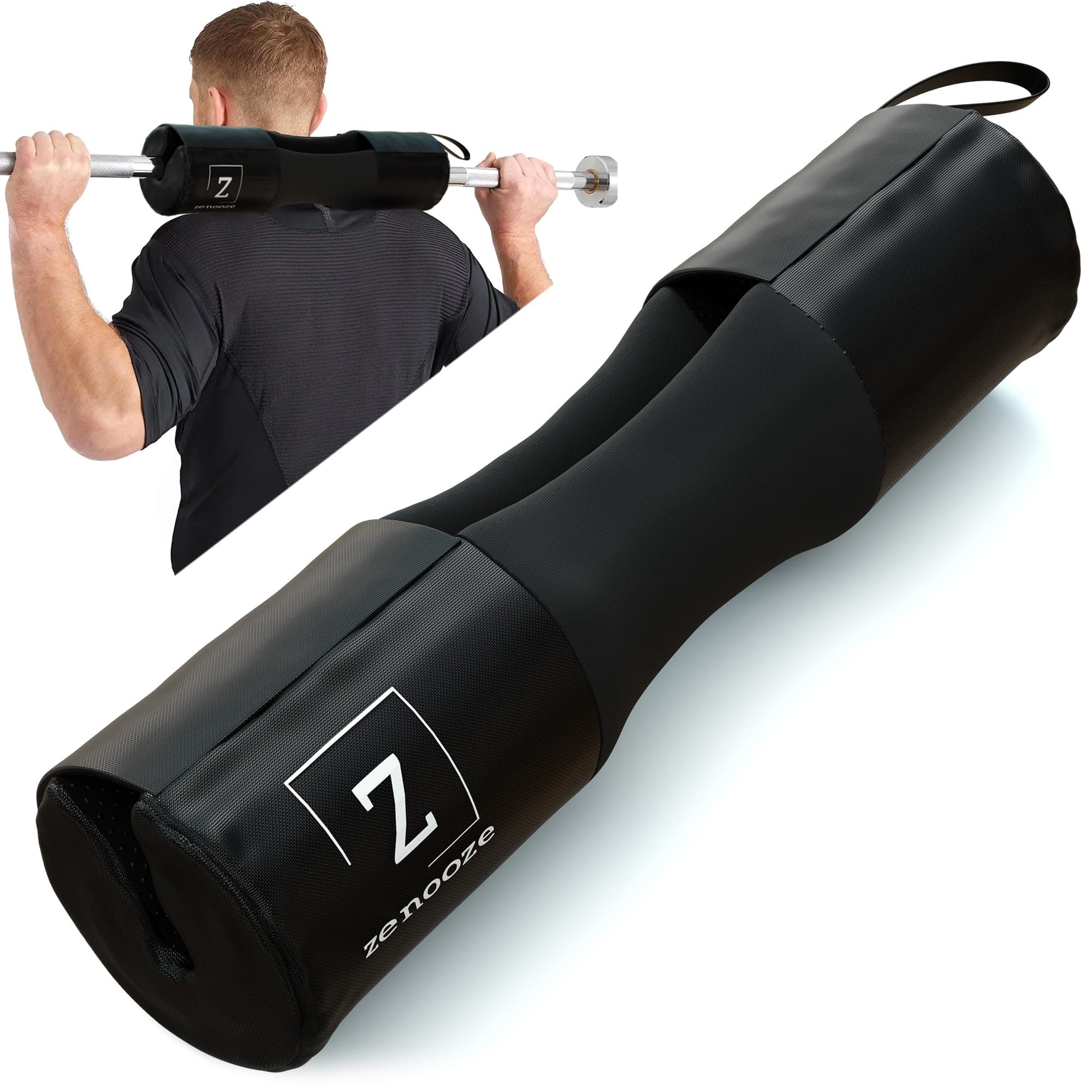 Zenooze Versatile Barbell Pad, Non-Slip Design, 100% Washable Barbell Pad