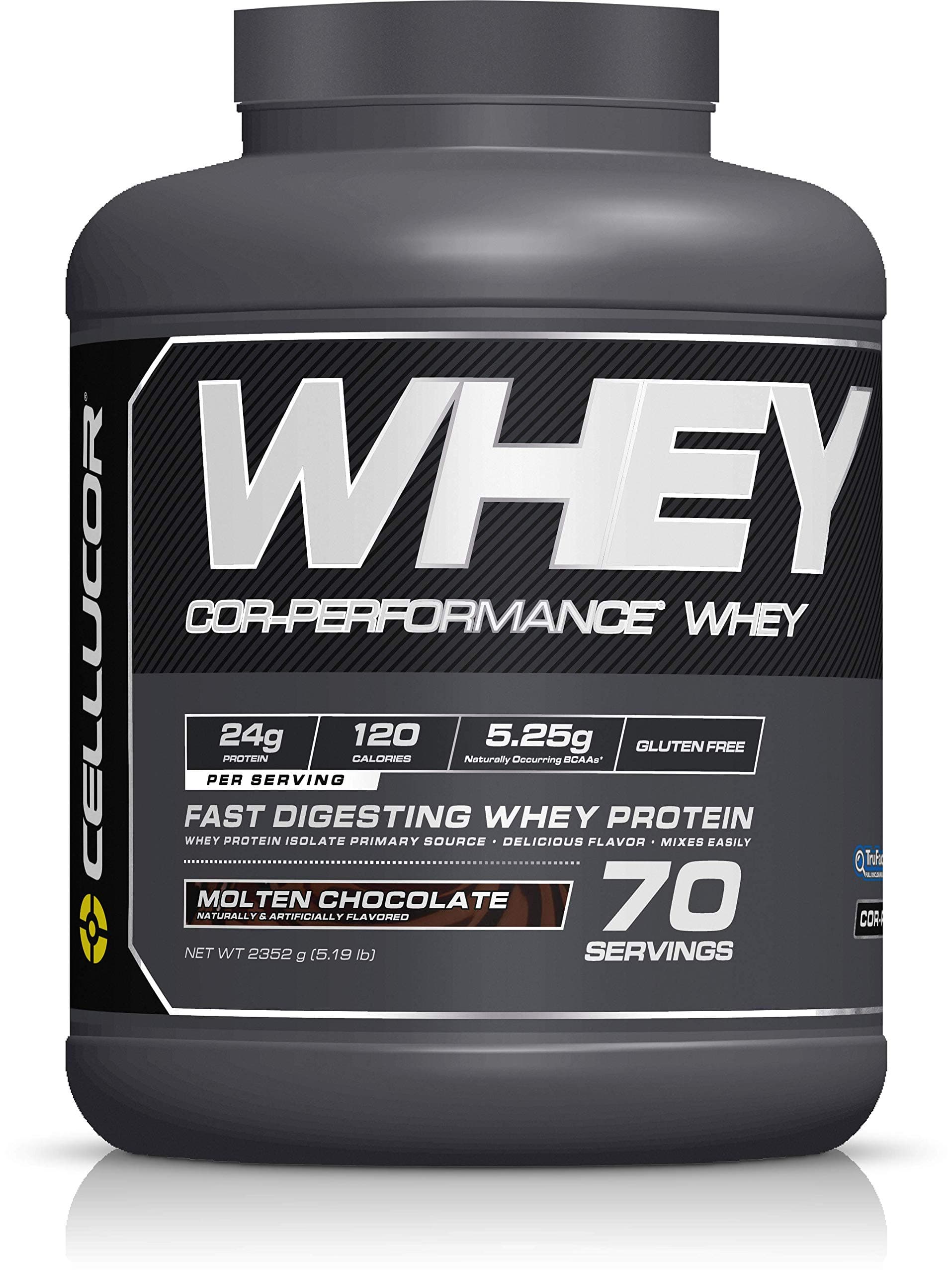 Cellucor Cor-performance Whey 70 Servings, Molten Chocolate, 5.19 Pound