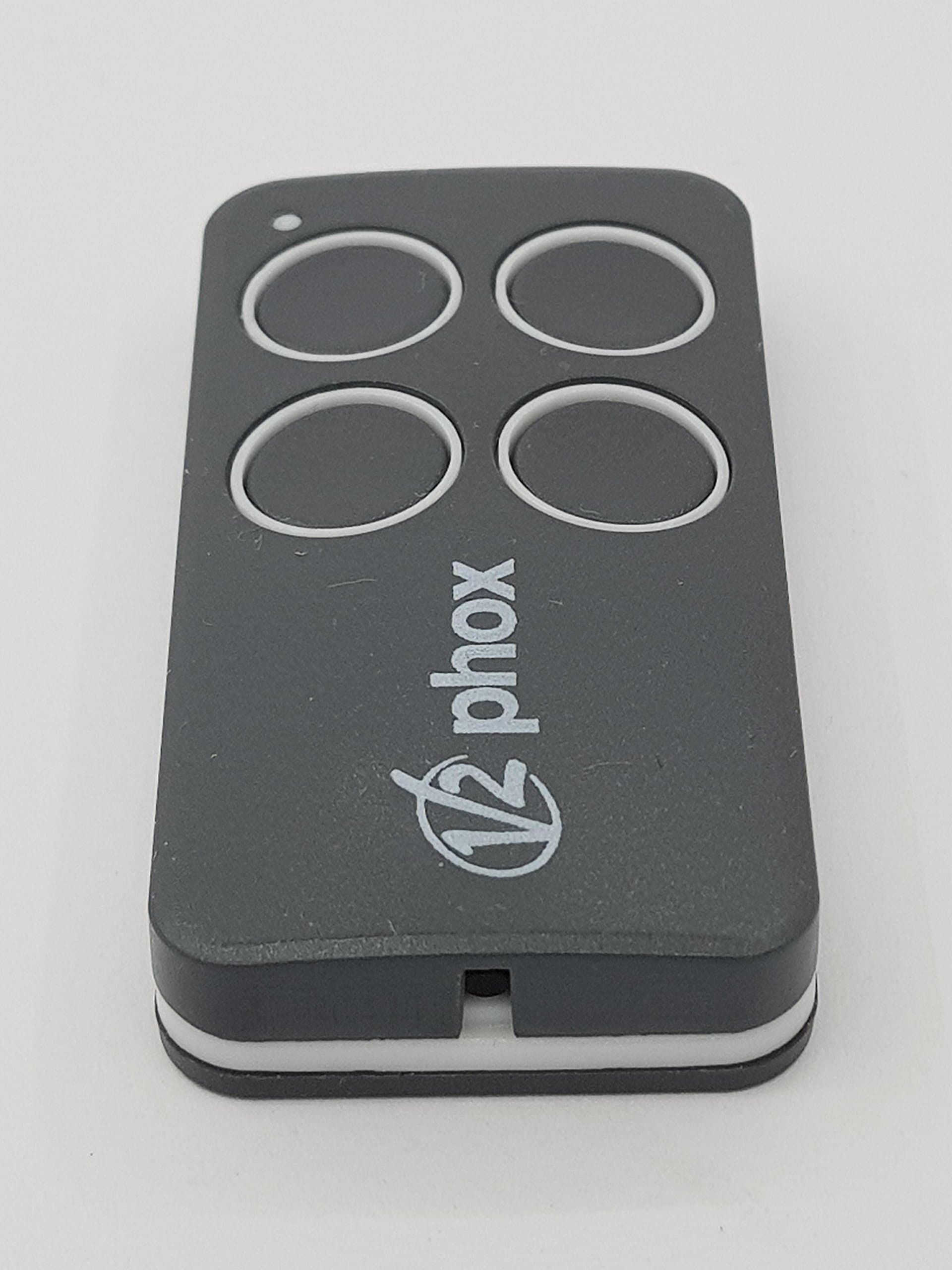 V2 Phox Transmitter - Garage Door Remote Control, Personal Pass 433.92 MHZ, Rolling Code PHOX4P-433 10 V004 (100% Original)