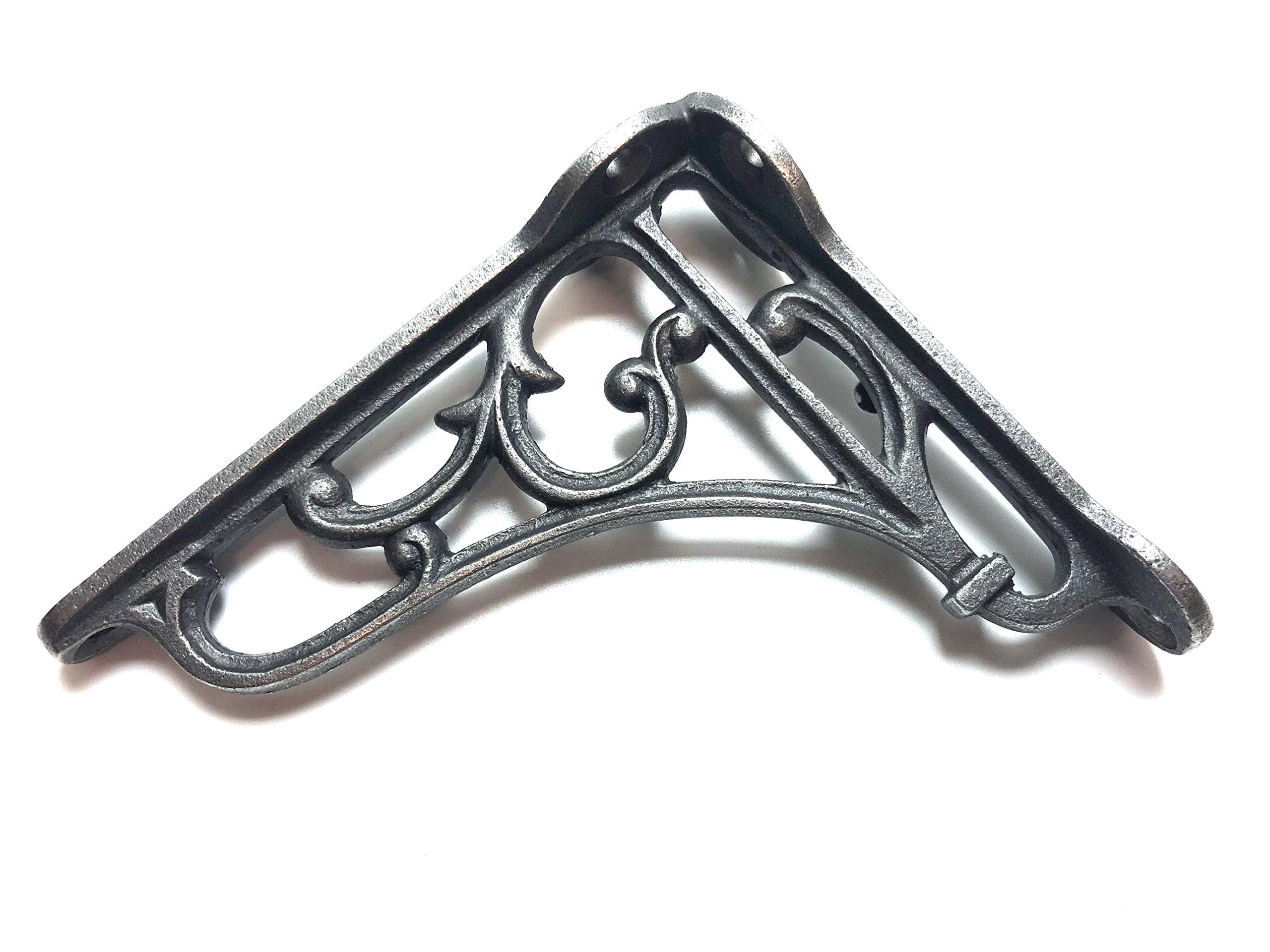 A Pair of Small Classic Victorian Scroll Shelf Brackets 4 Inch Bracket Cast Iron