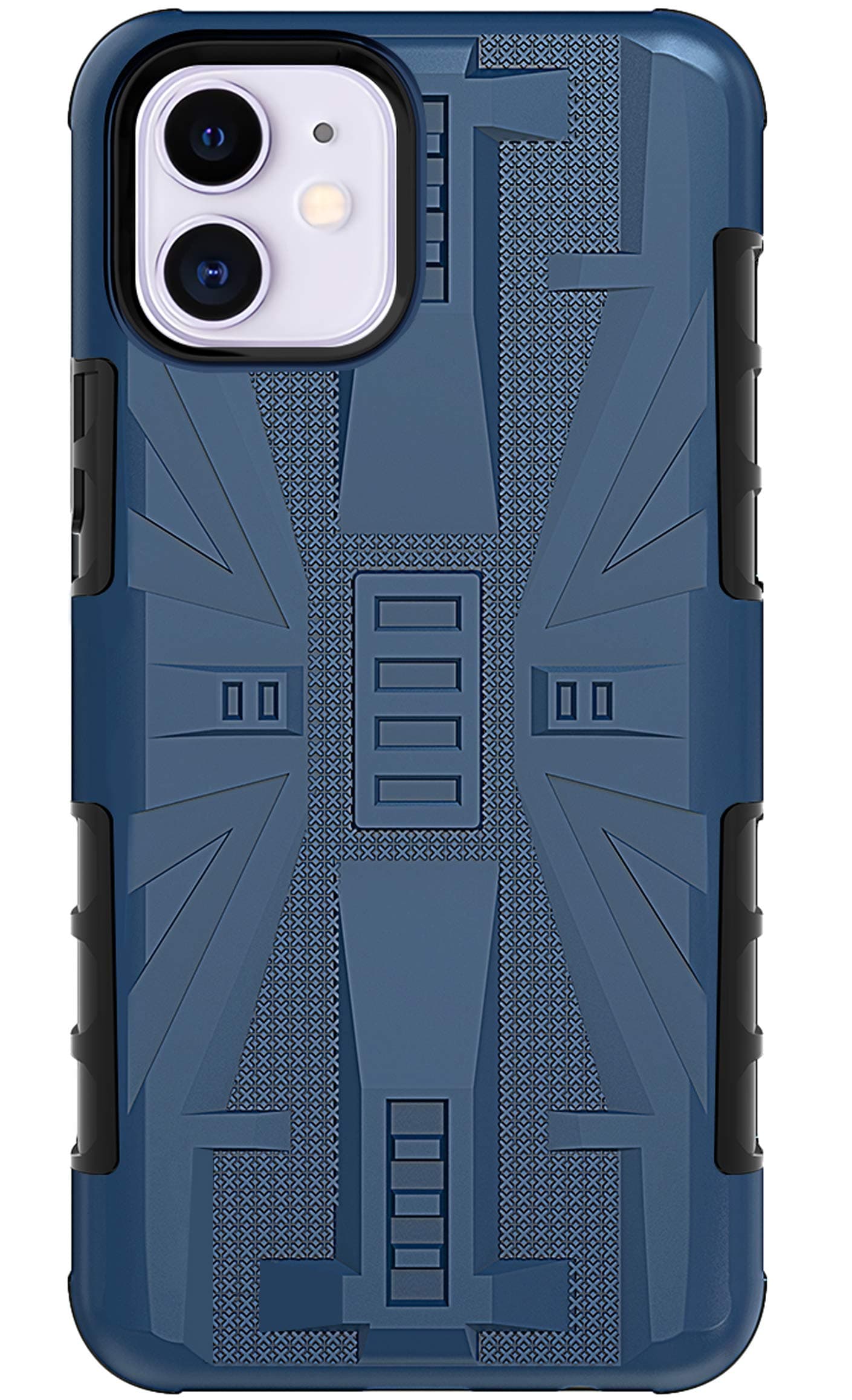 i0hone 11 Case Matte Compatible with Apple iPhone 11 Smart Cover Soft TPU PC i phone11 1phone Cases Utlra Thin Slim iphon 11case for iphone11 Fundas 6.1 inch 2019 (Navy Blue)
