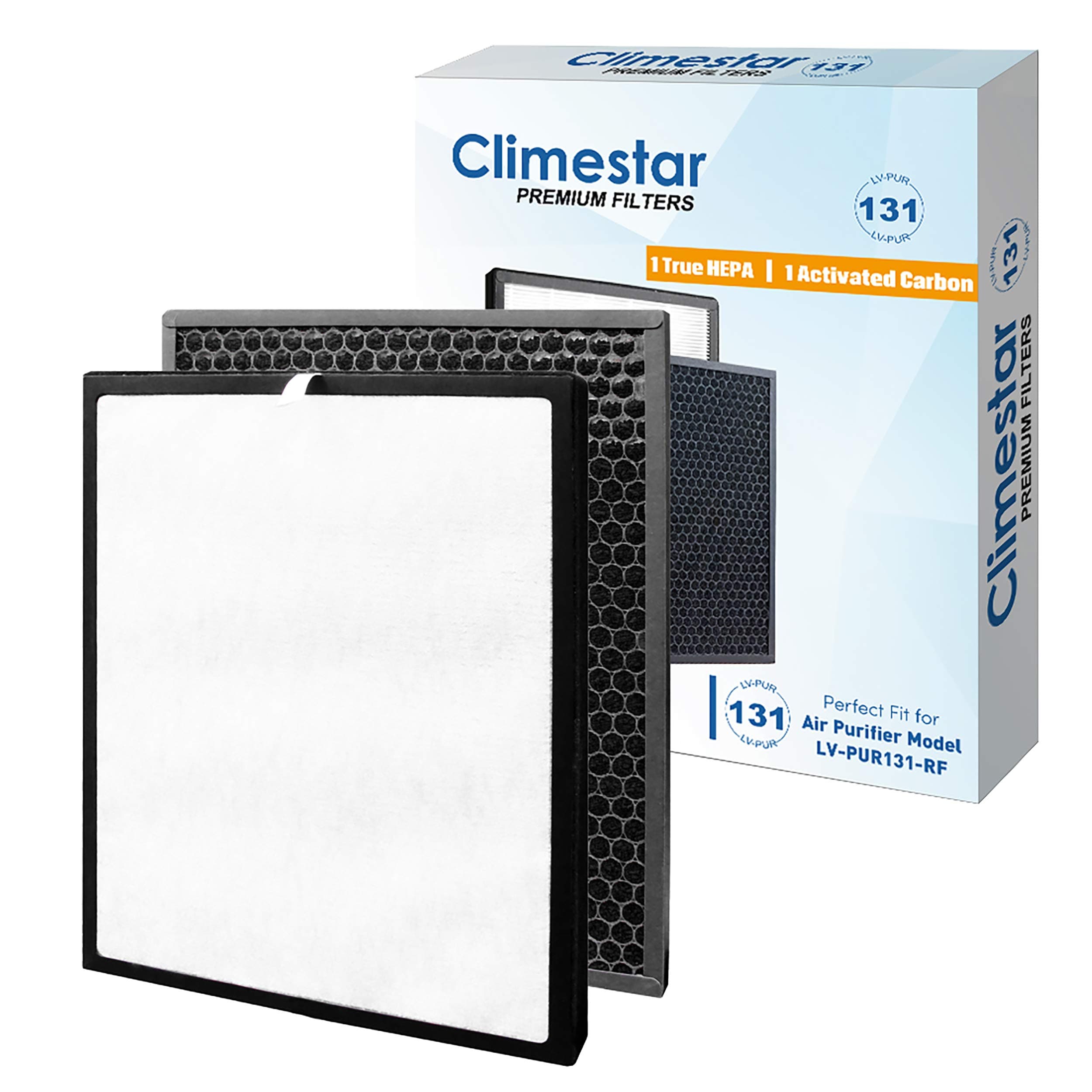 ClimestarH13 Grade True HEPA Filter and Pre-Filter Set Replacement Compatible with Levoit LV-PUR131 Air Purifier