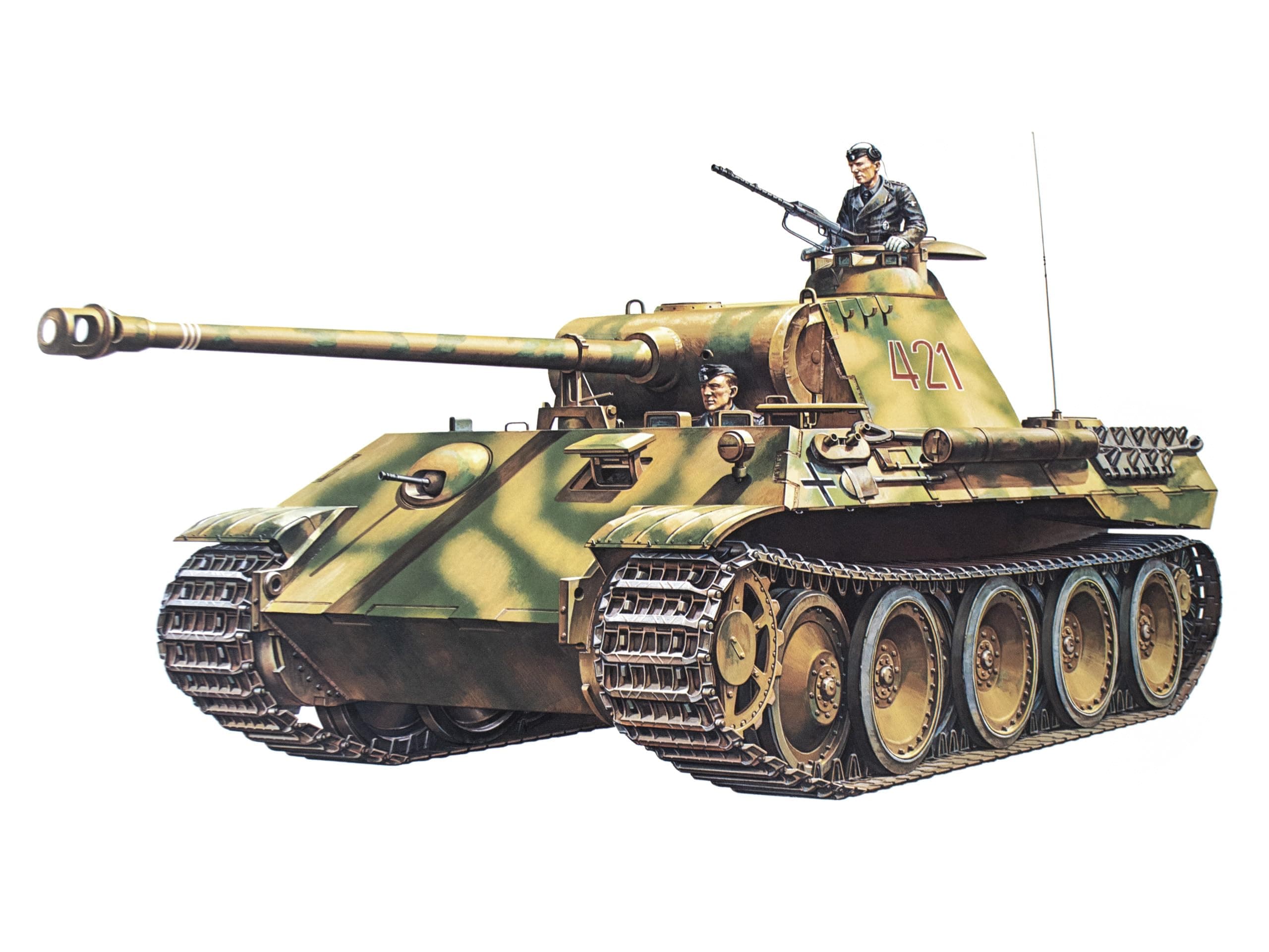 Tamiya Models German Pzkfw V Panther Ausf A Model Kit