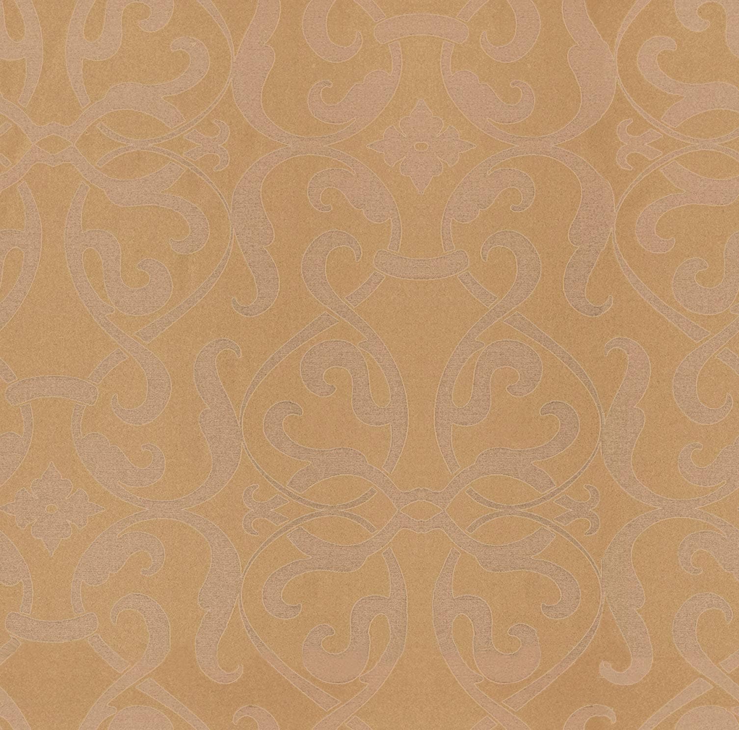 Marcopolo Solid Sheet Vinyl Wallpaper Light Brown 53x1000cm