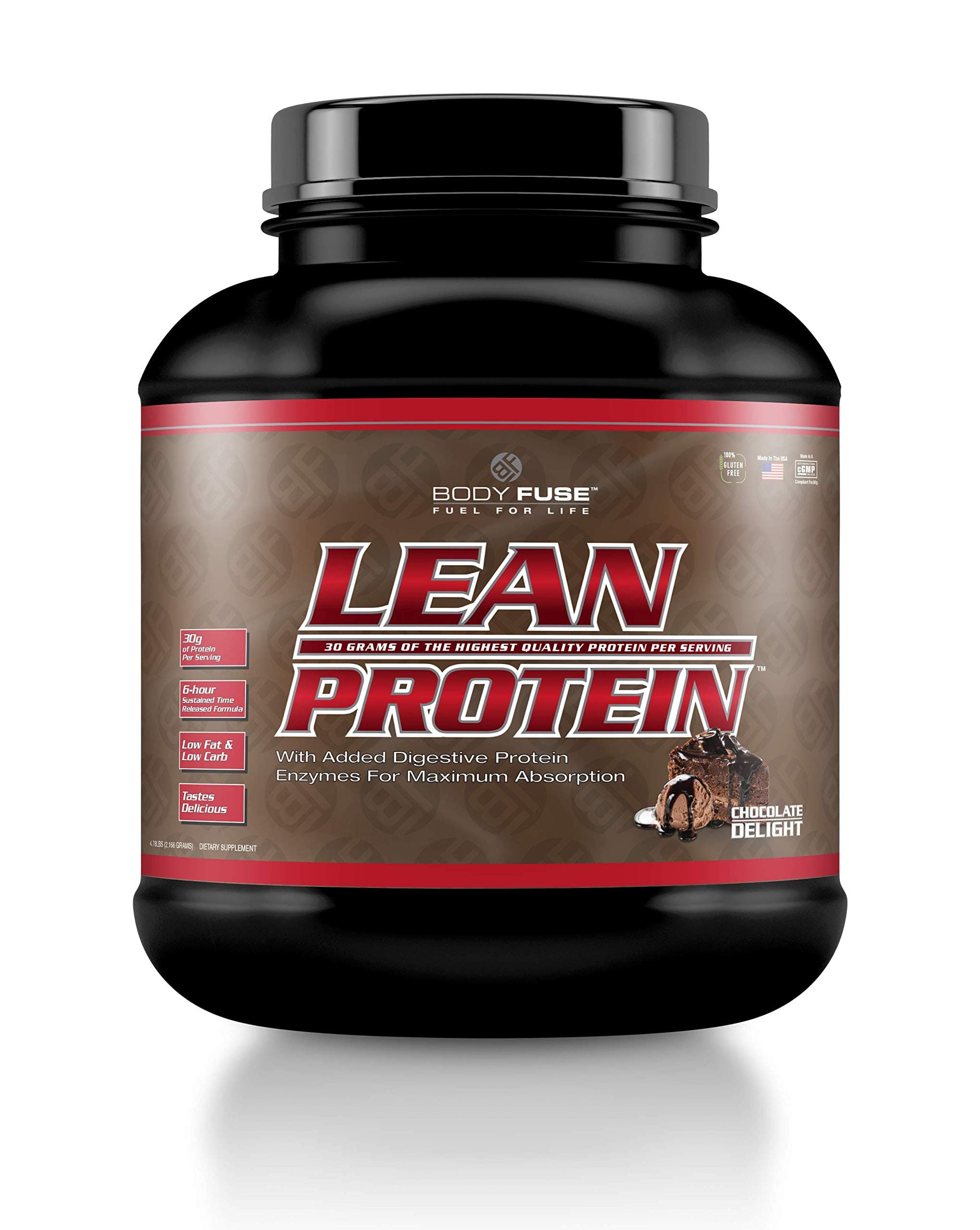 Lean Protein Chocolate Delight 4.78 lb | 30 g Protein per Serving