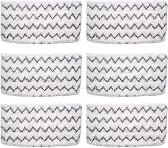 6 Pack S1000 S2001 Steam Mop Replacement Pads for Shark S1000 S1000A S1000C S1000WM S10001C S1200 & S2001 SteamSpot Steam Mop