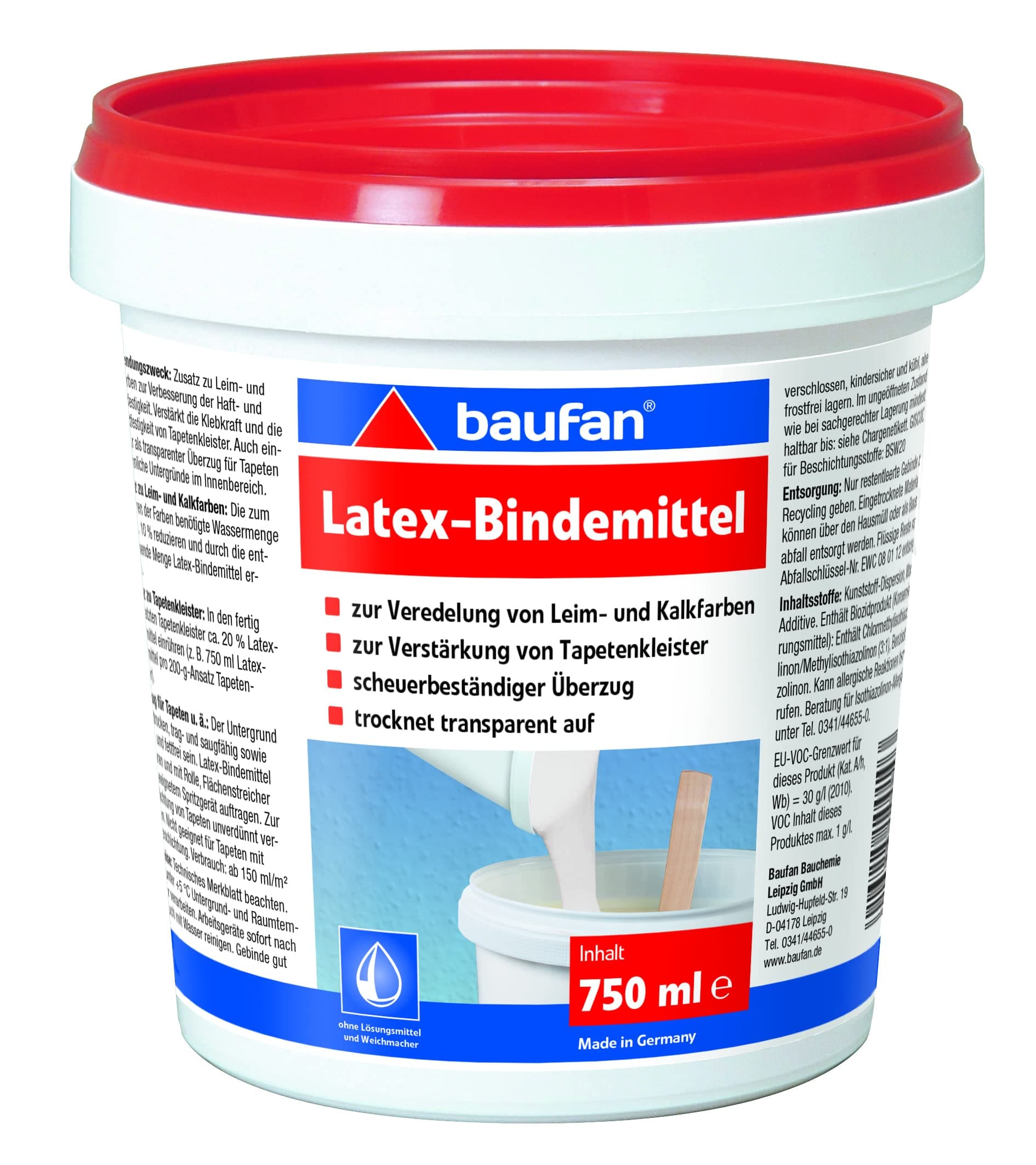 BaufanLatex Binder, 750 ml