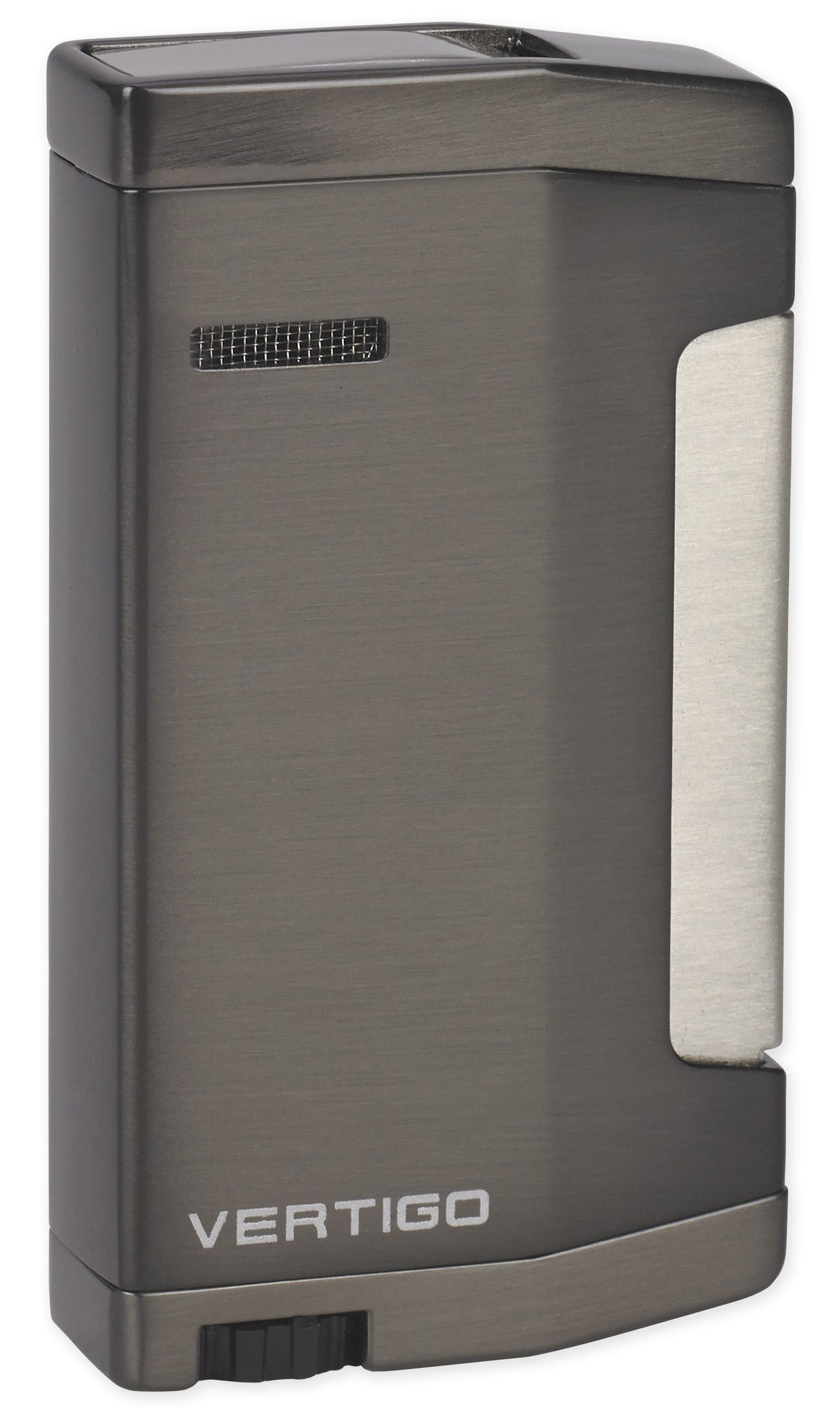 NEW VERTIGO - Light Gun - EXECUTIVE Twin Wind Resistant Torch Flame Lighter - Single Action Squeeze Ignition - Large Flame Adjuster