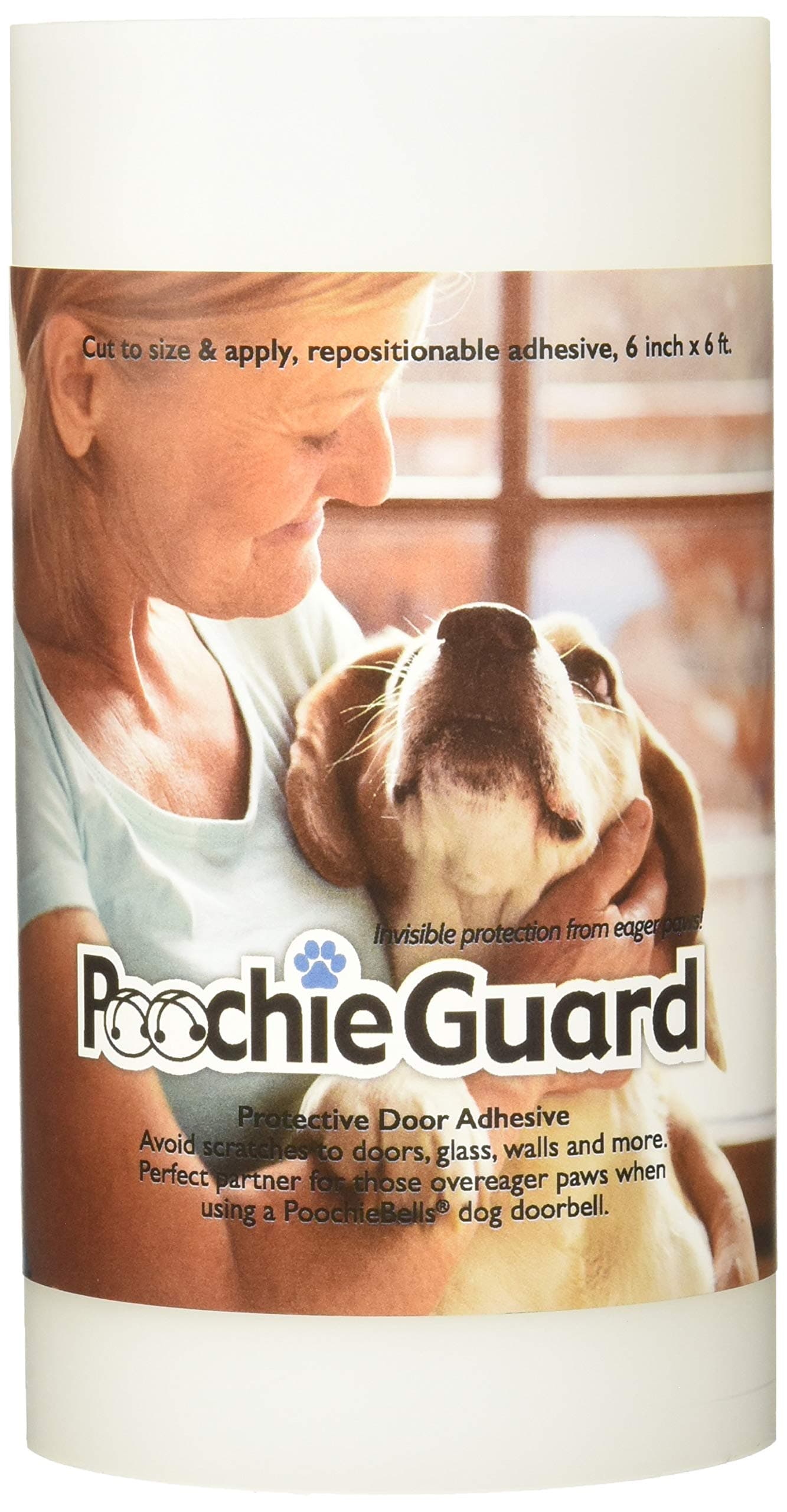 Poochieguard - Sofa Protectors from Pets - Anti Cat Scratch - Invisible Transparent Cat/Dogs Furniture Protector - Anti Scratching Tape - Furniture Protector for Cloth, Doors, Carpet, Sofa, Couch