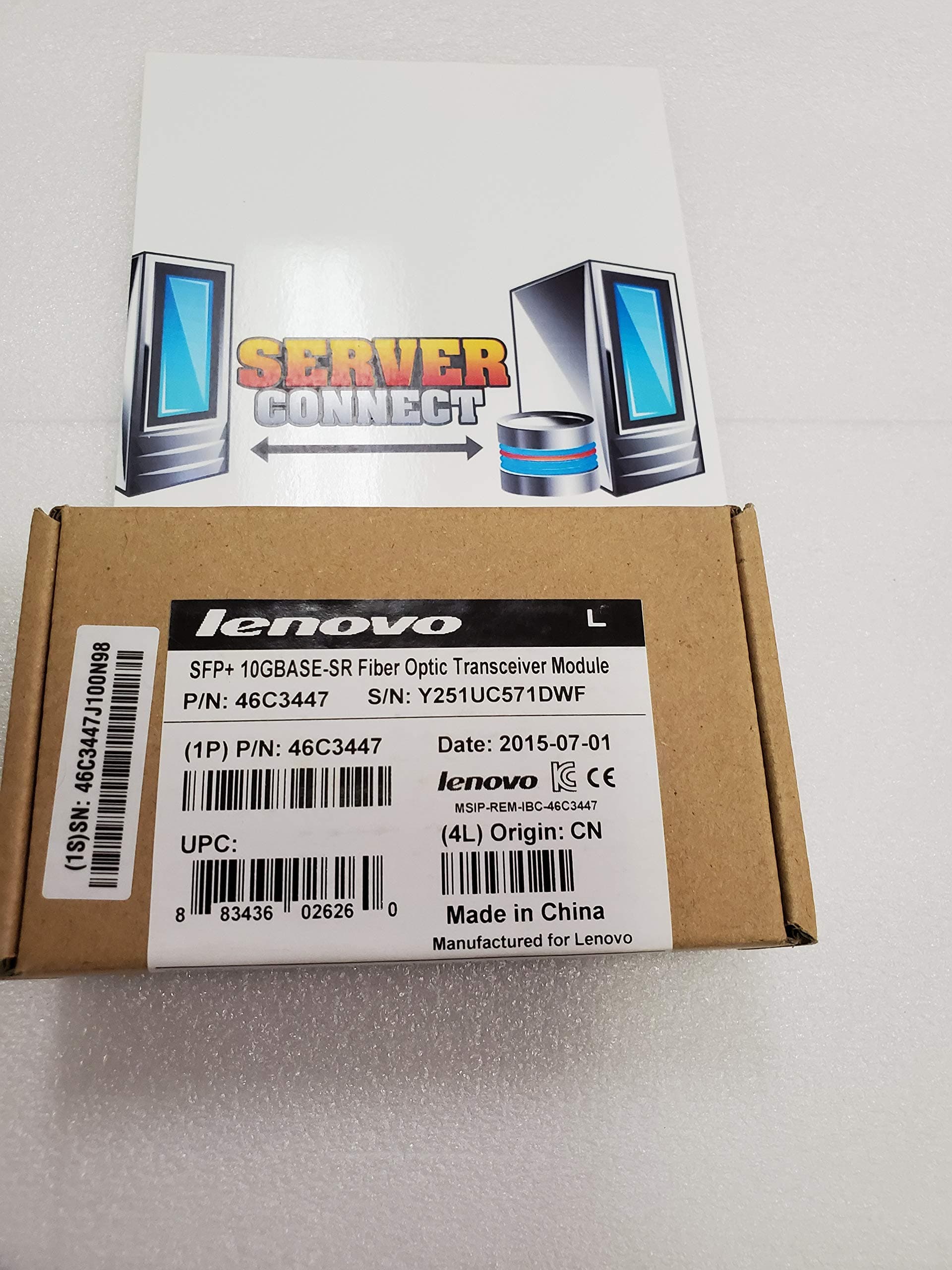 IBM Compatible 46C3447 - 10GBASE-SR SFP+ Transceiver by IBM