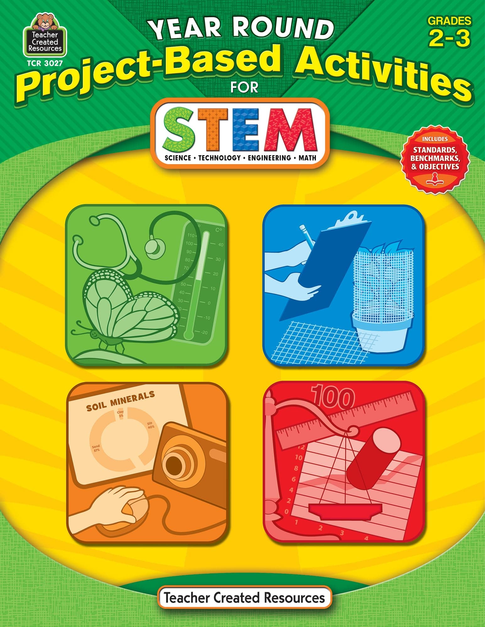Year Round Project-based Activities for Stem: Grades 2-3