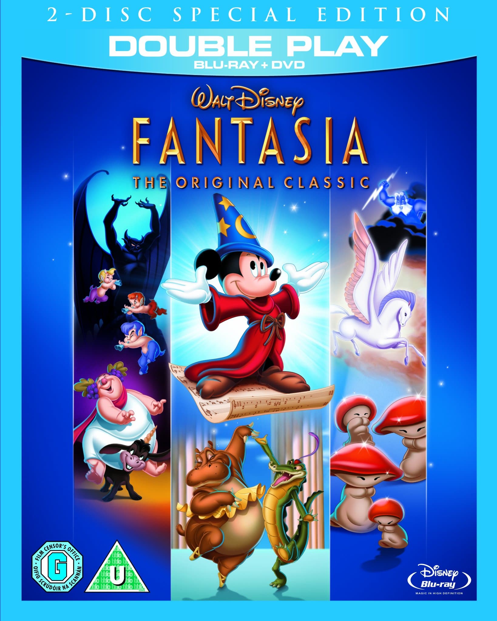 Fantasia (Blu-ray + DVD, with Blu-ray Packaging)