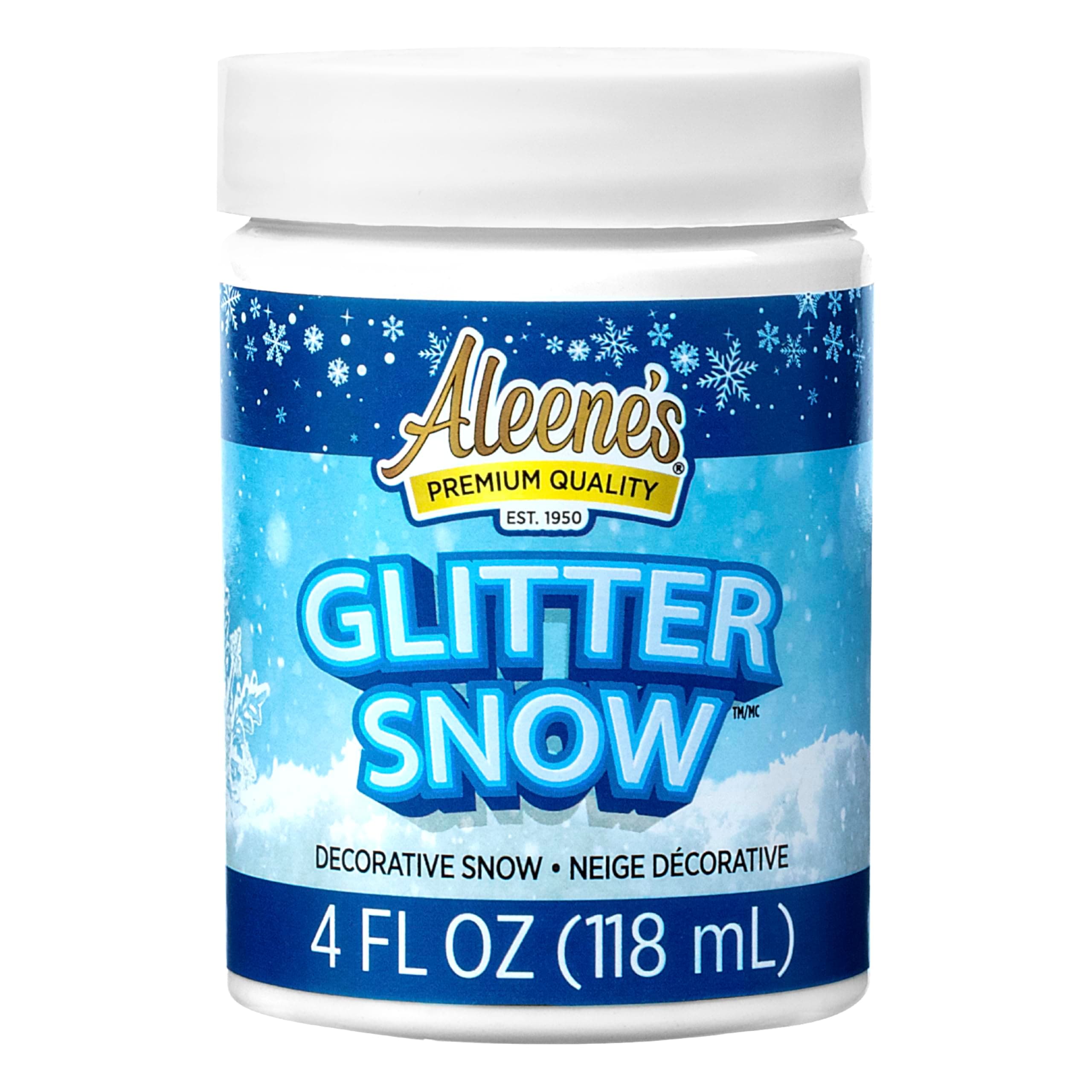 Aleene's Glitter Snow 4oz