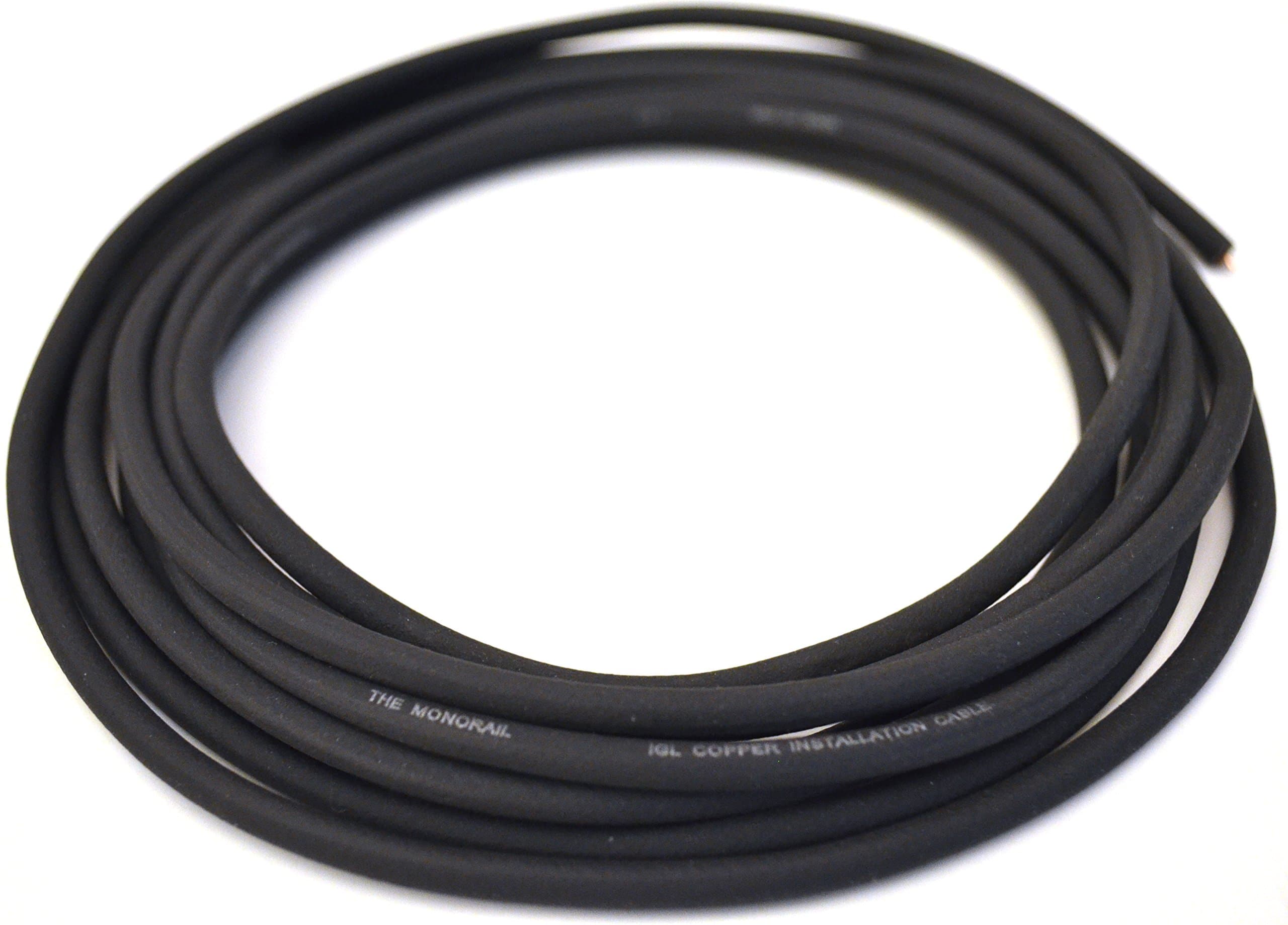 Evidence AudioMonorail - 10 feet bulk cable - Graphite Black (by E.A.R.S. PRO AUDIO)