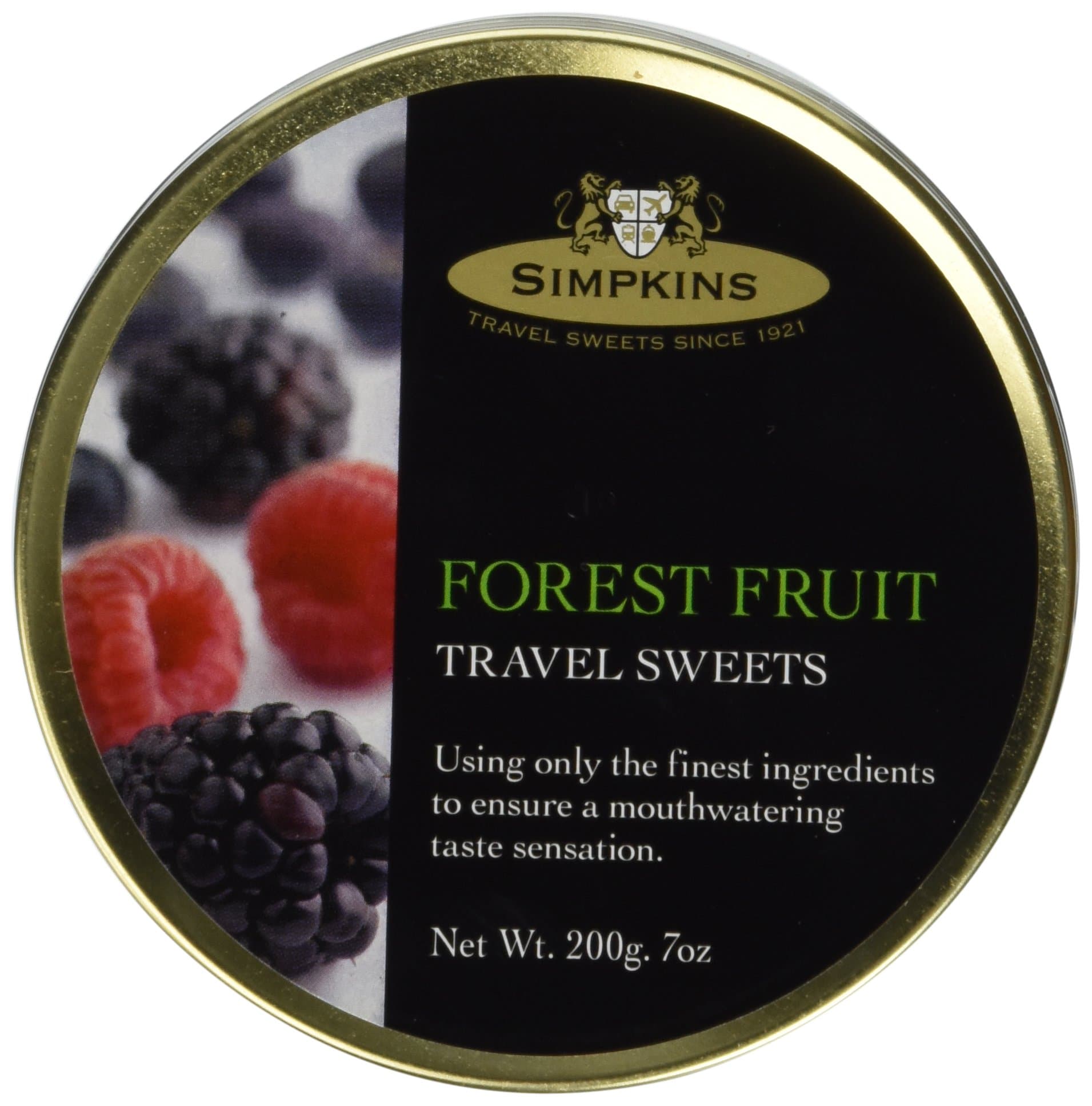 Travel Sweets Tin 200g - Forest Fruit Flavour-PACK OF 3 [Misc.] [Misc.]